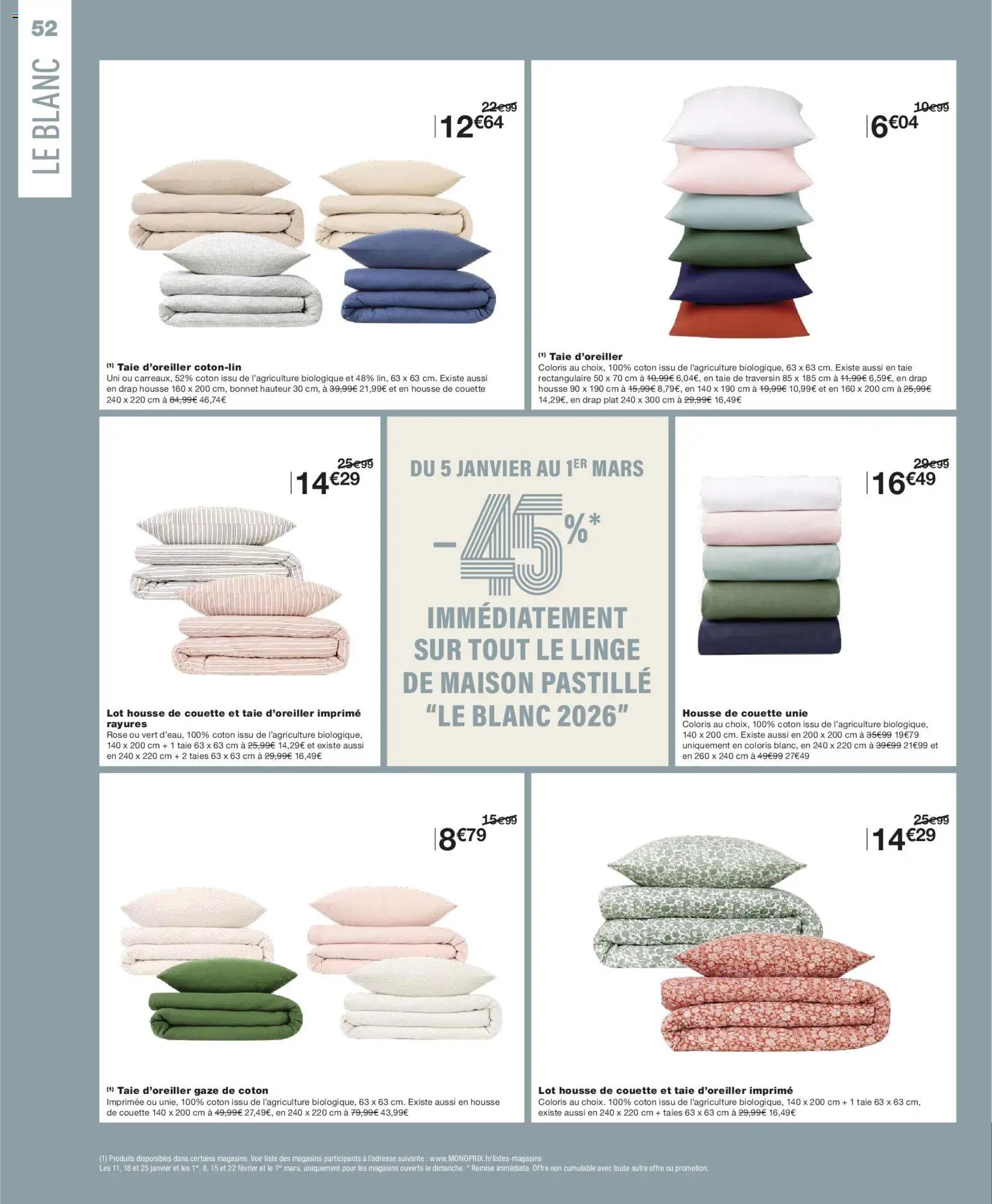 Monoprix catalogue (2026-01-01 - 2026-01-18)