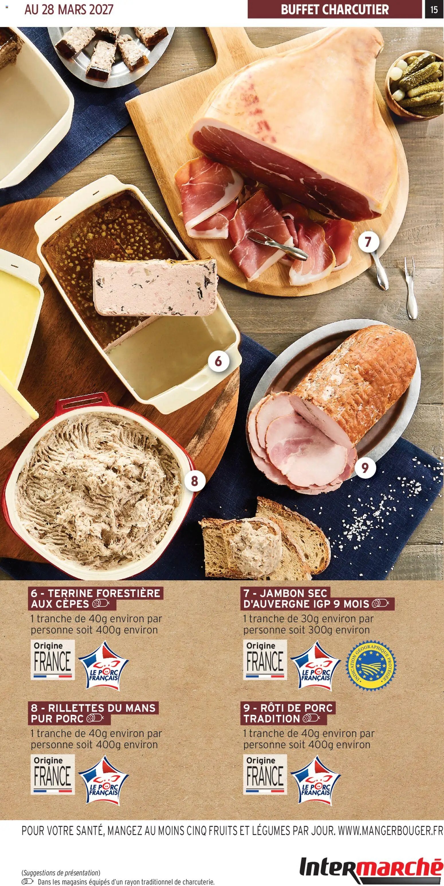 Intermarché - Les menus traiteur automne/hiver