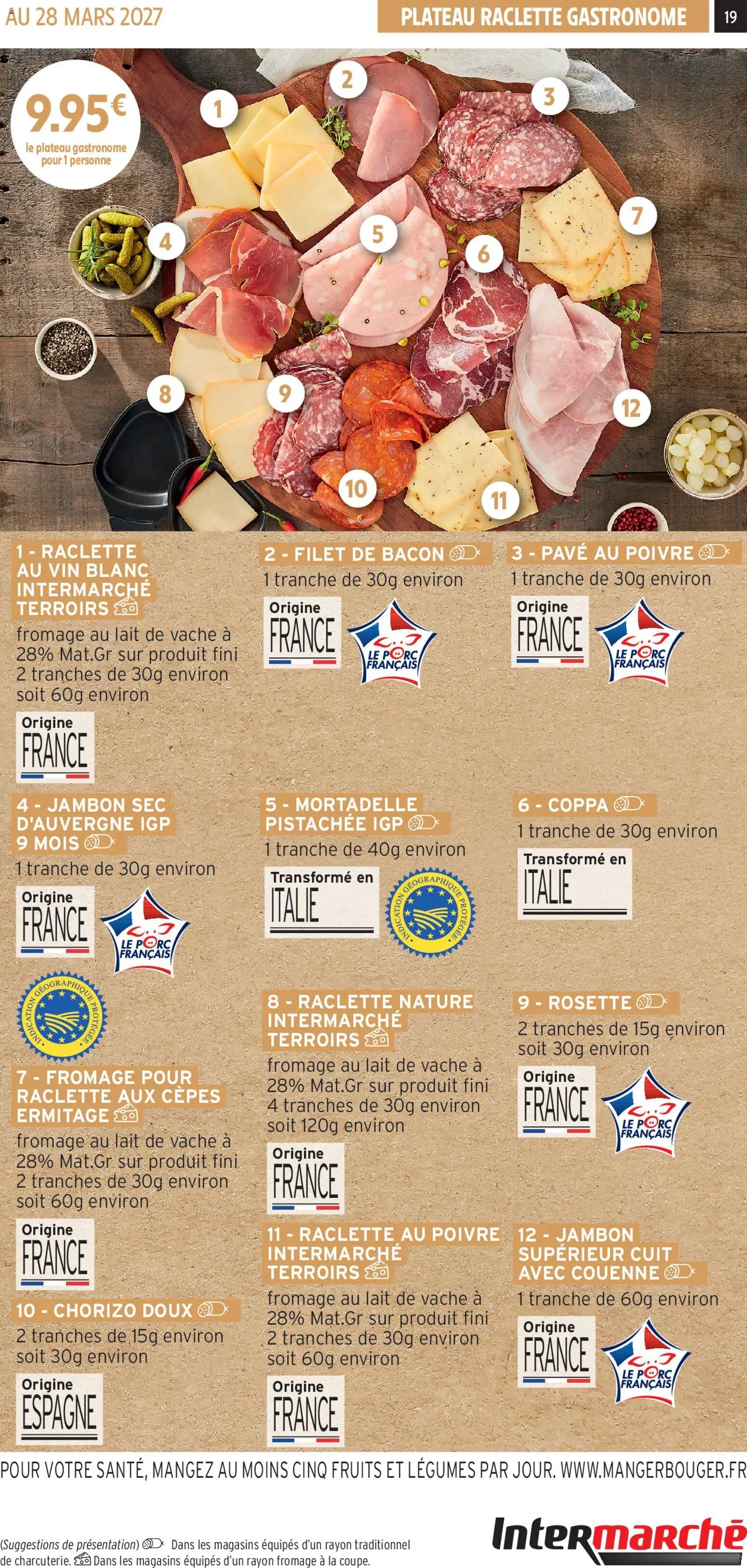 Intermarché - Les menus traiteur automne/hiver