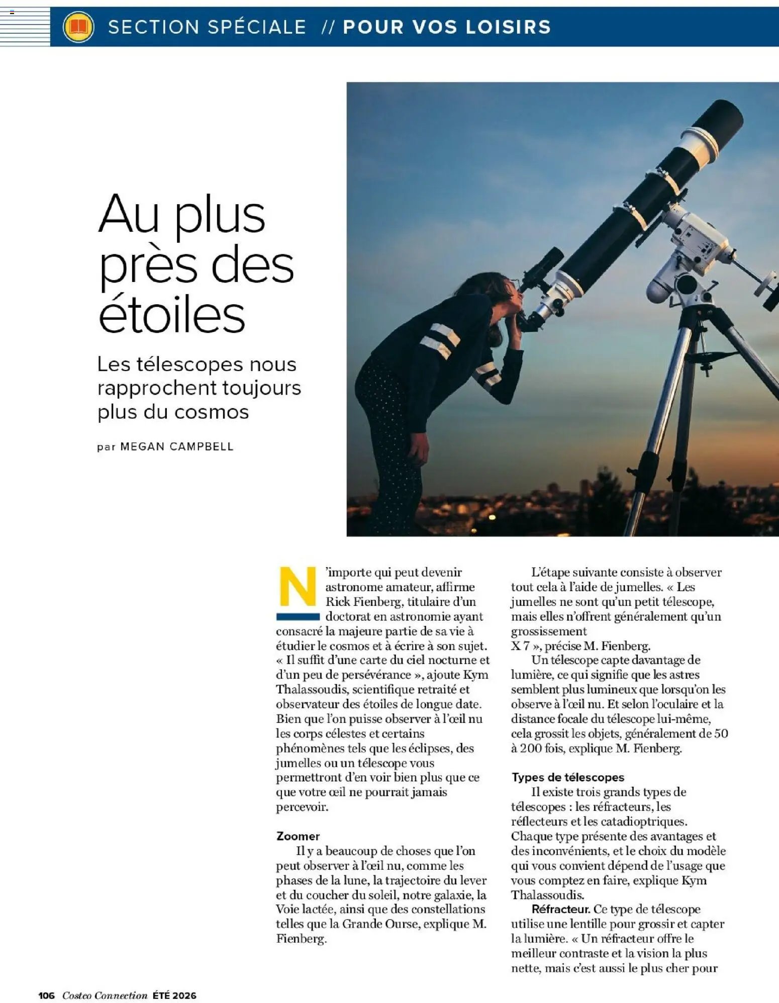 Costco Conneection Été 2026