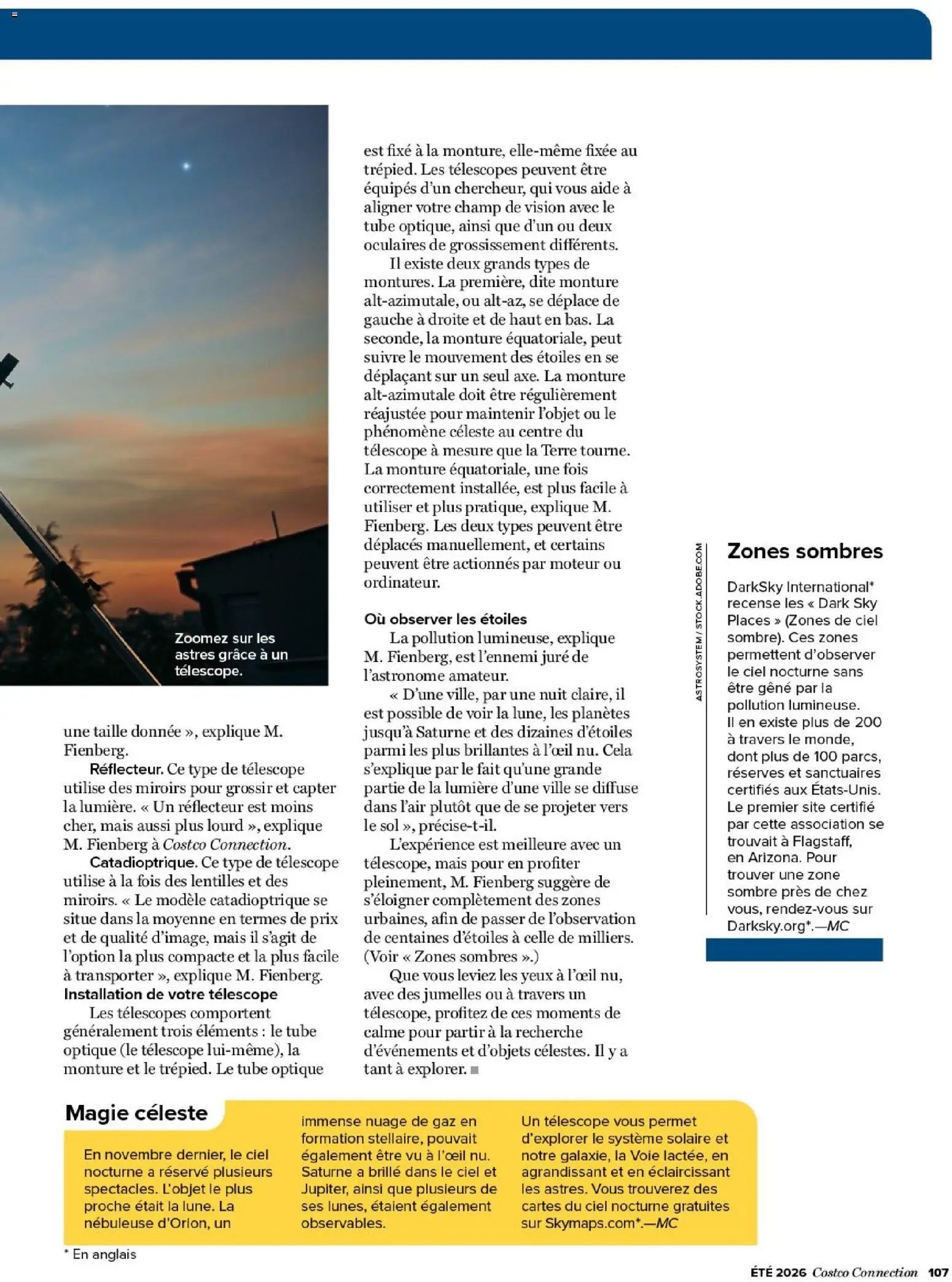 Costco Conneection Été 2026