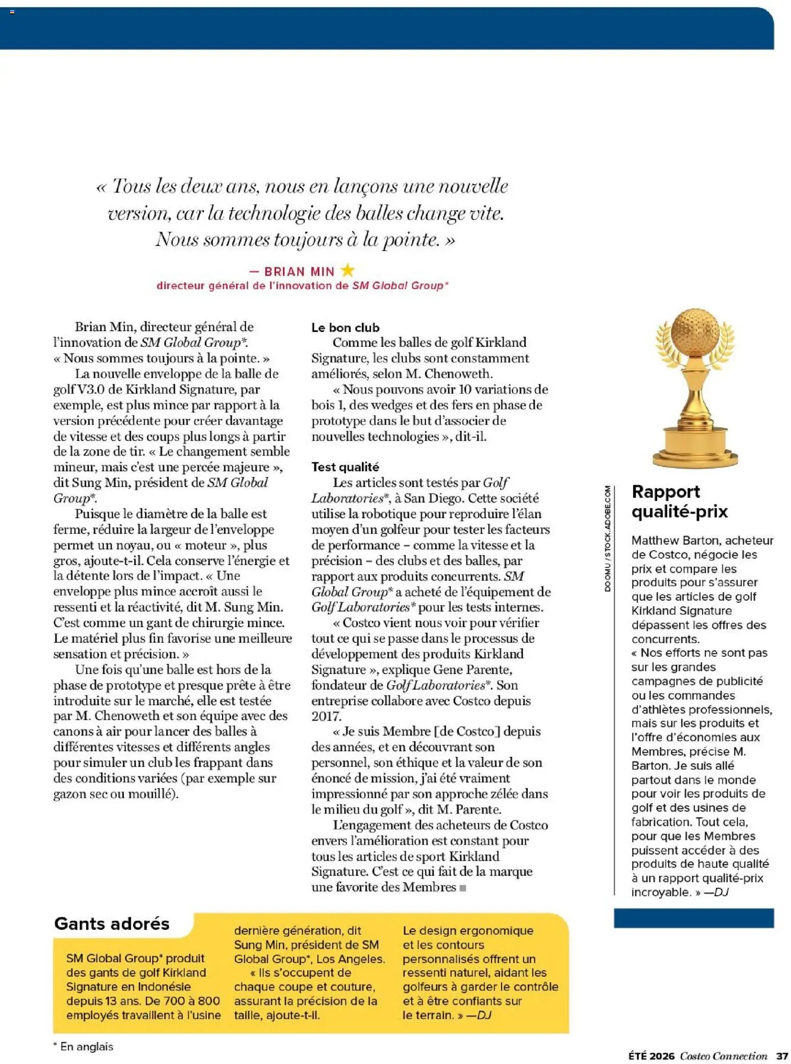 Costco Conneection Été 2026