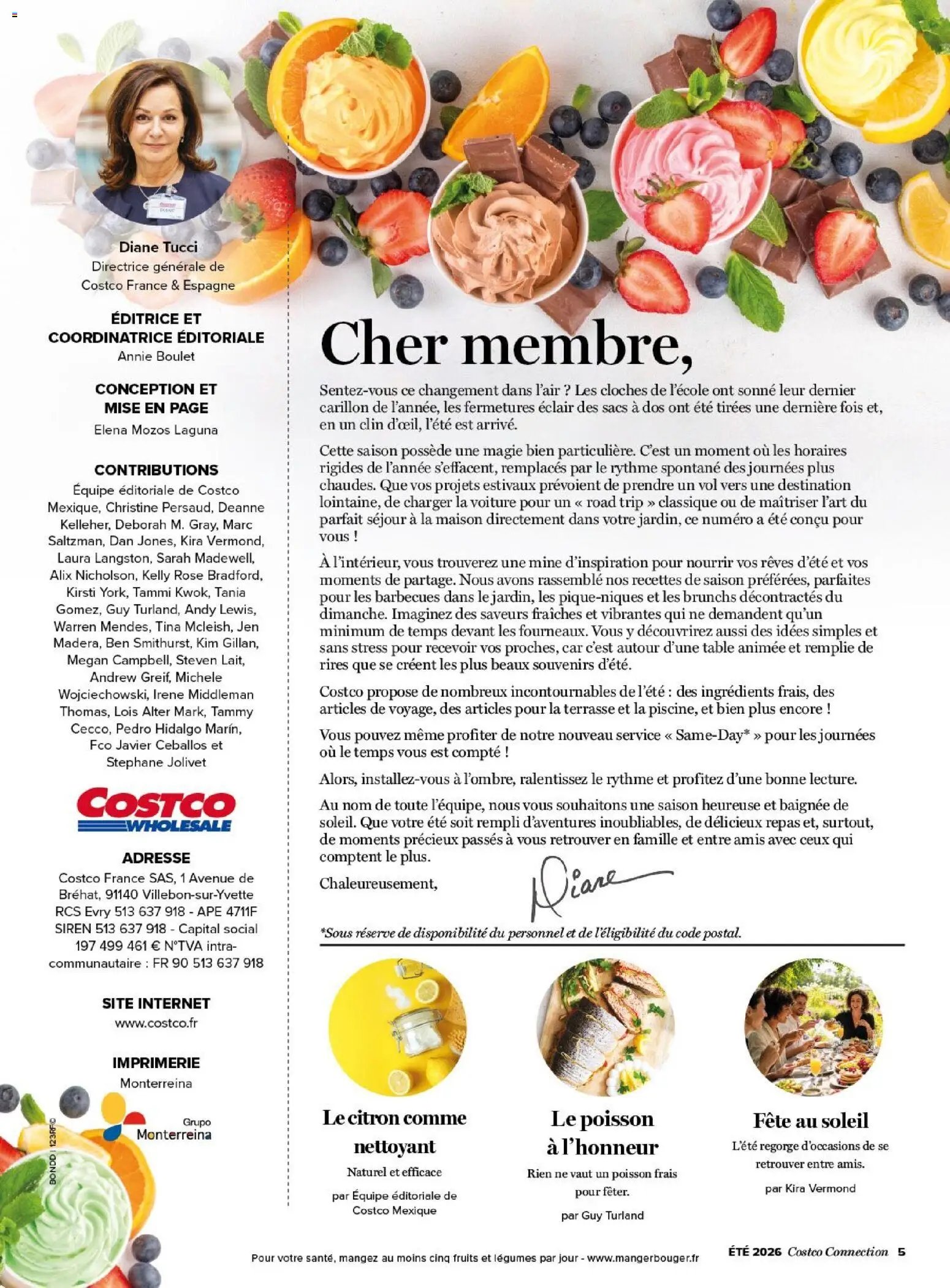 Costco Conneection Été 2026