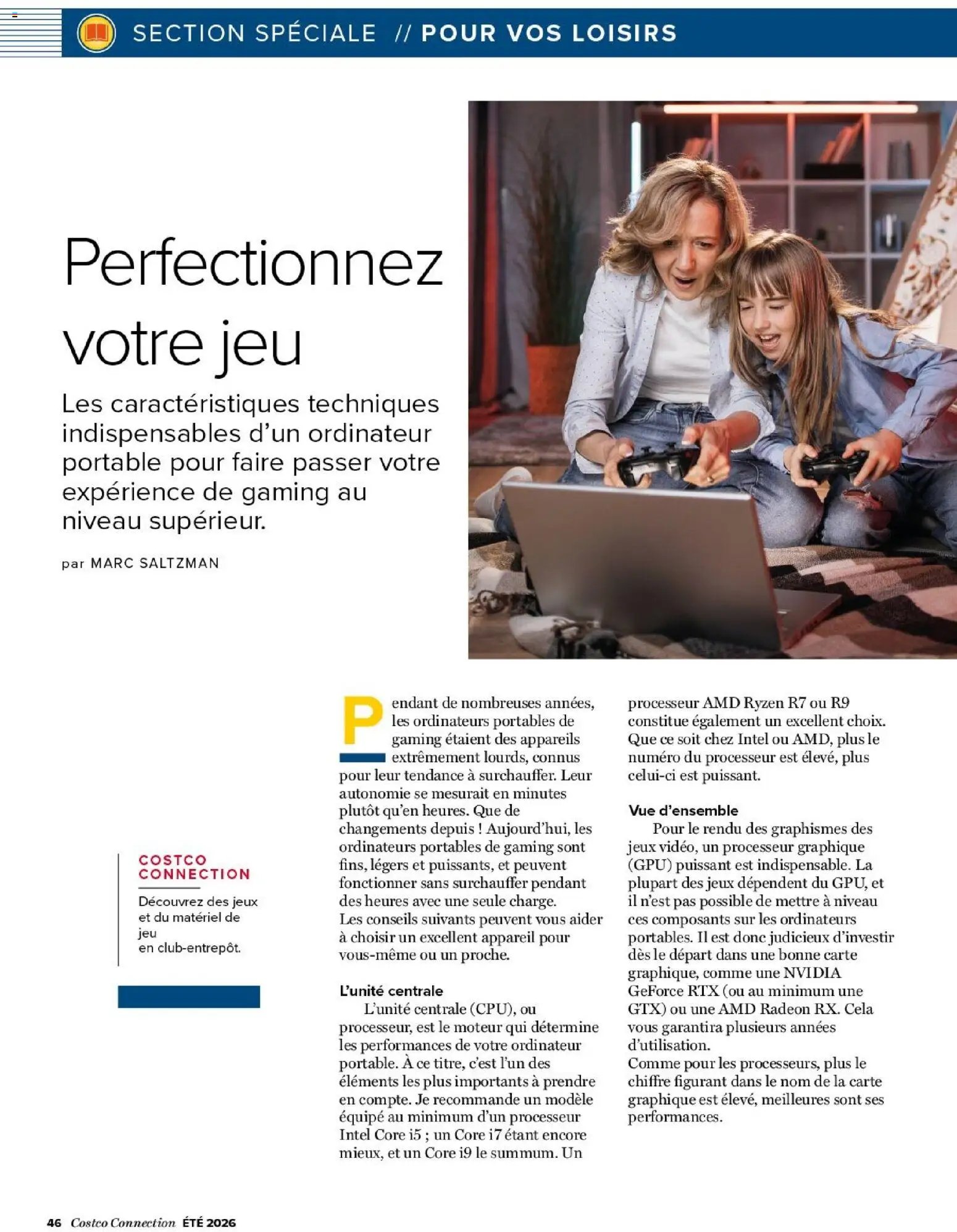 Costco Conneection Été 2026