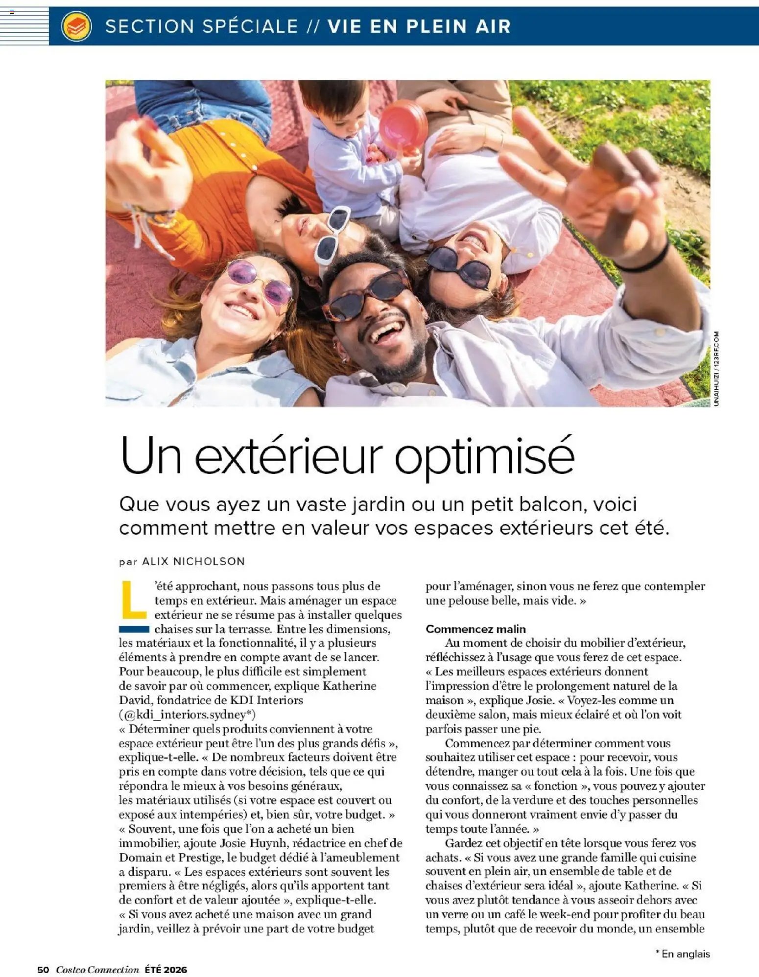 Costco Conneection Été 2026