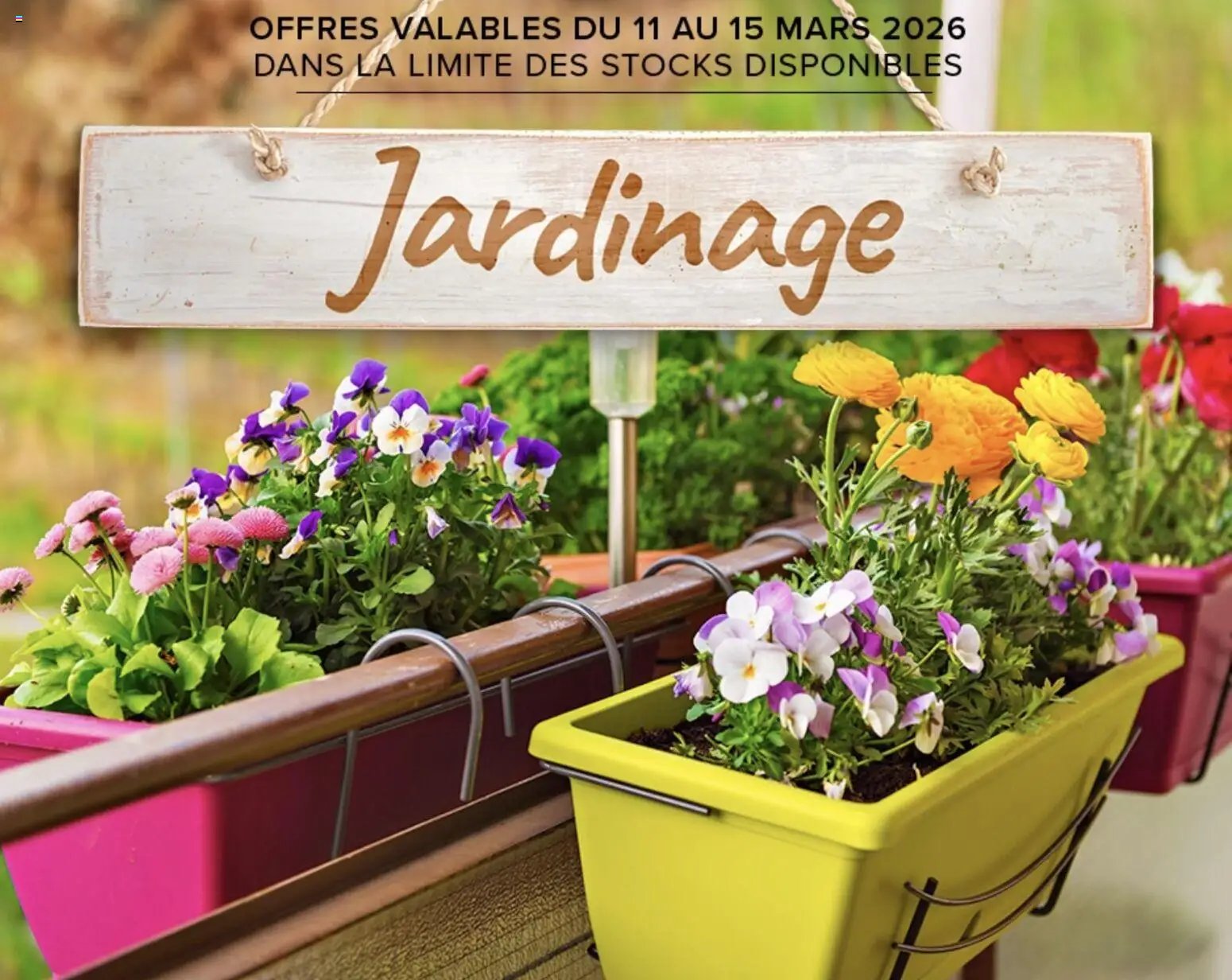 Costco Jardinage (2026-03-11 - 2026-03-15)