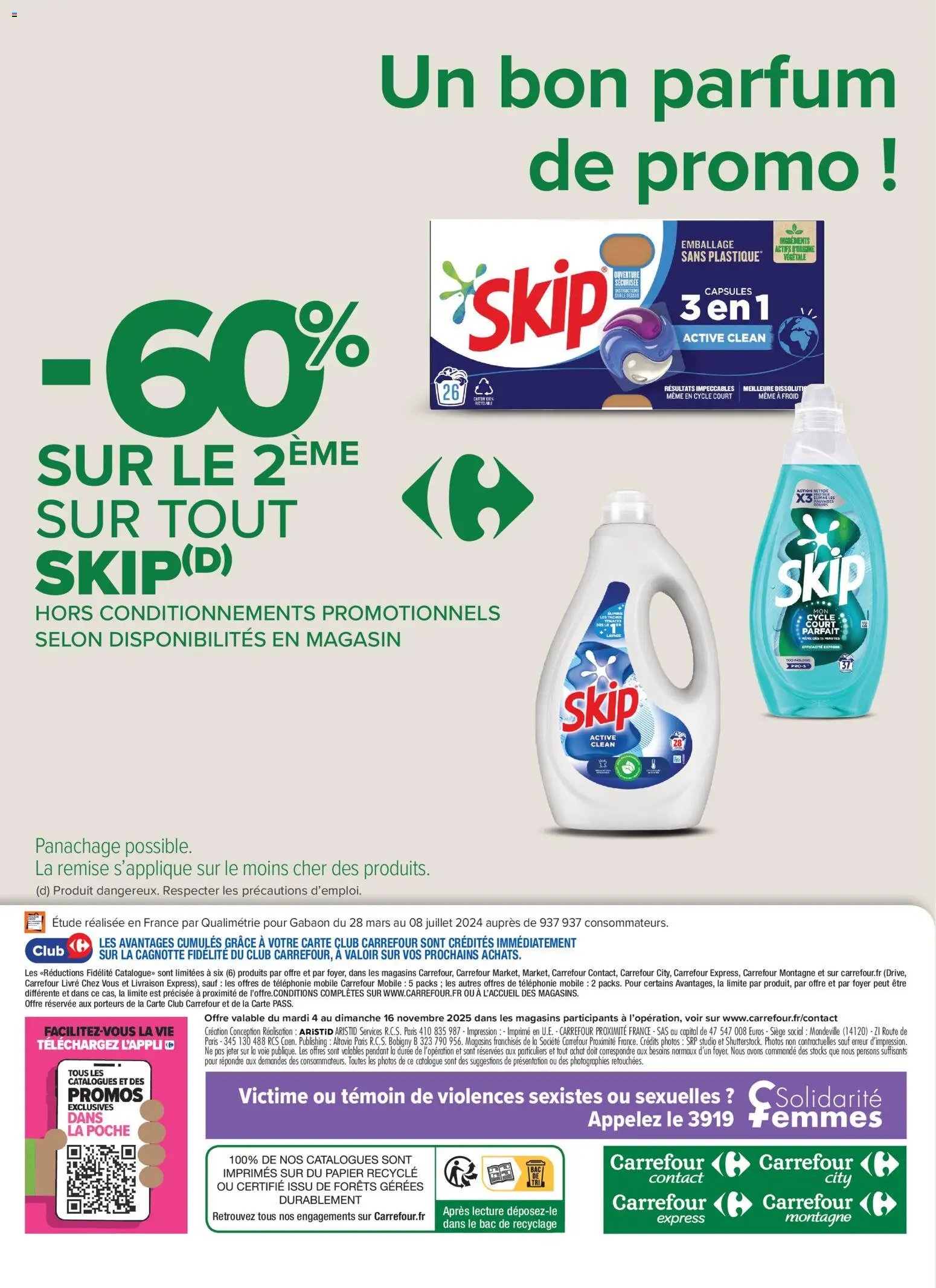 Carrefour City catalogue J'peux pas j'ai promos du 4 au 16 novembre !