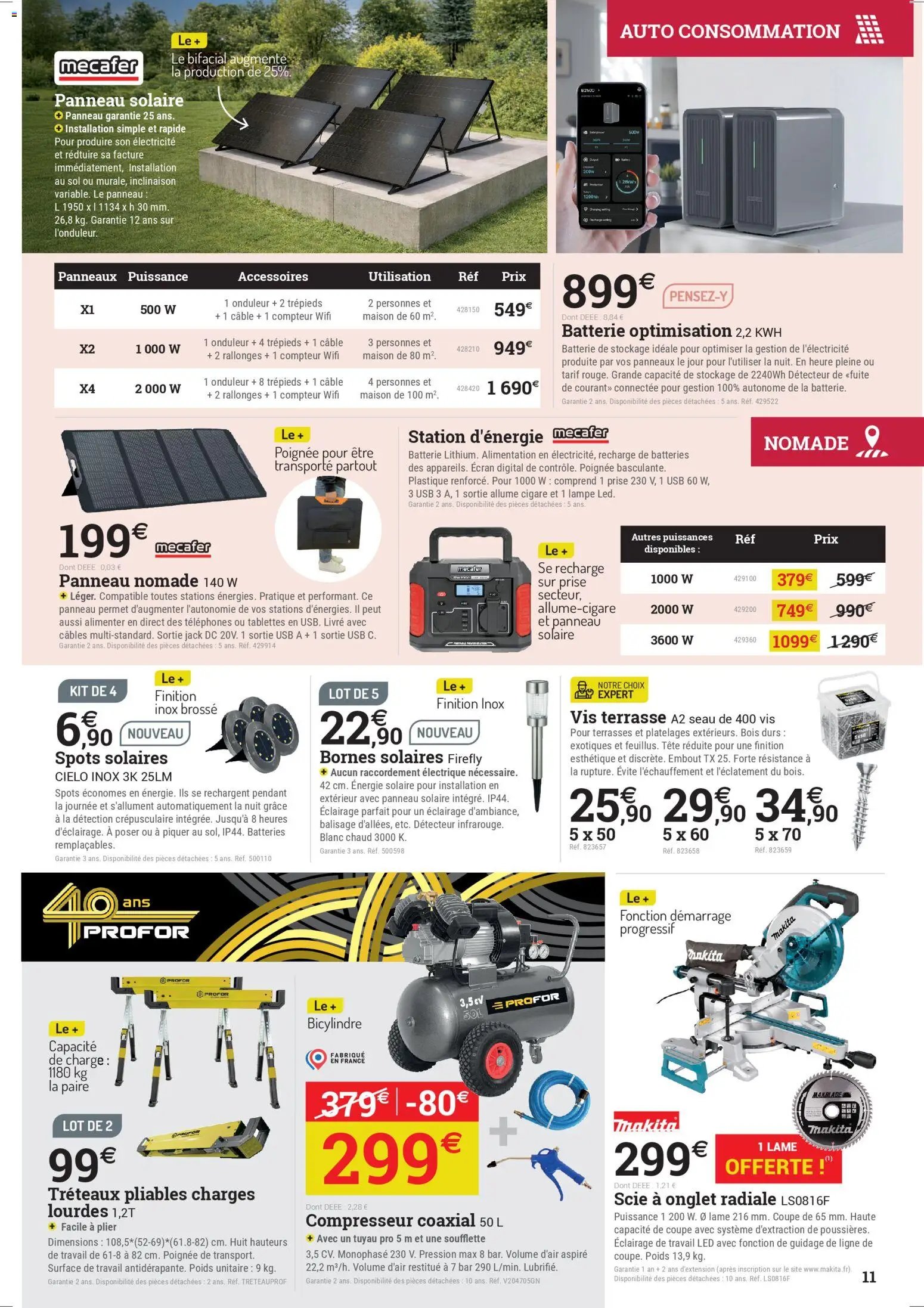 Espace Emeraude catalogue