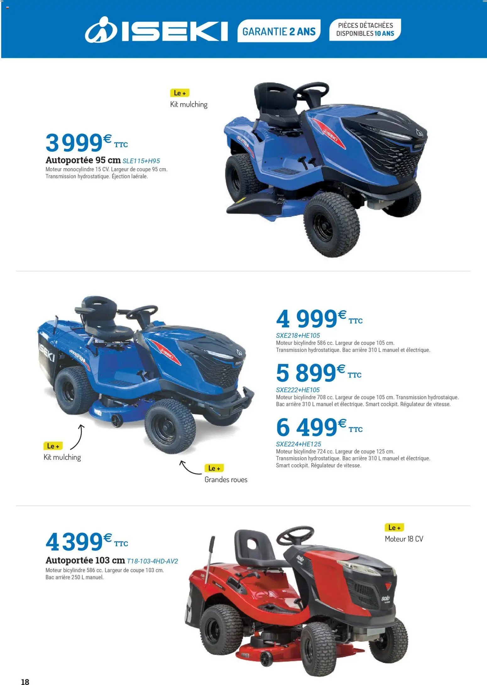 Espace Emeraude catalogue
