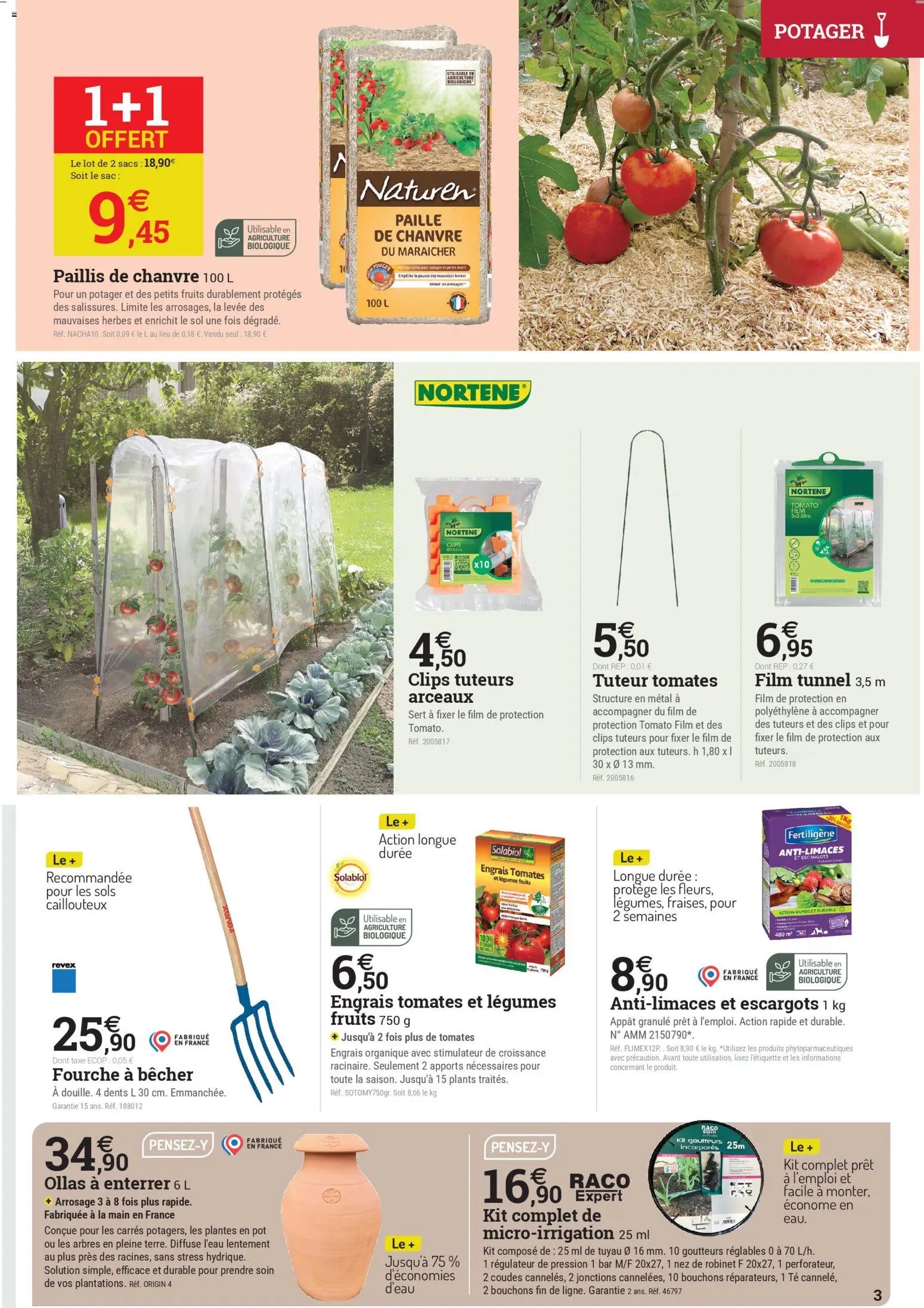 Espace Emeraude catalogue