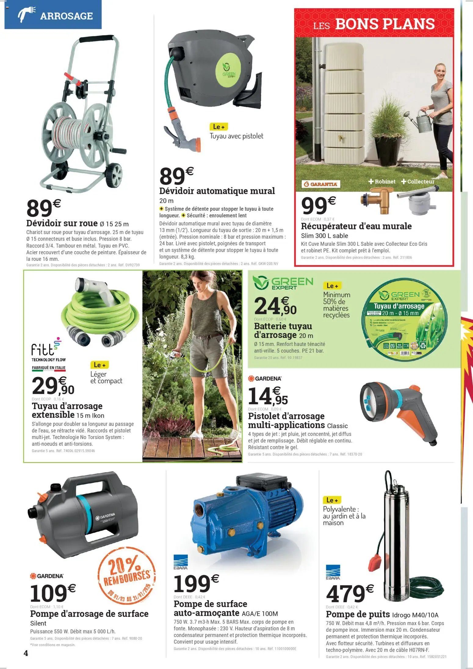 Espace Emeraude catalogue