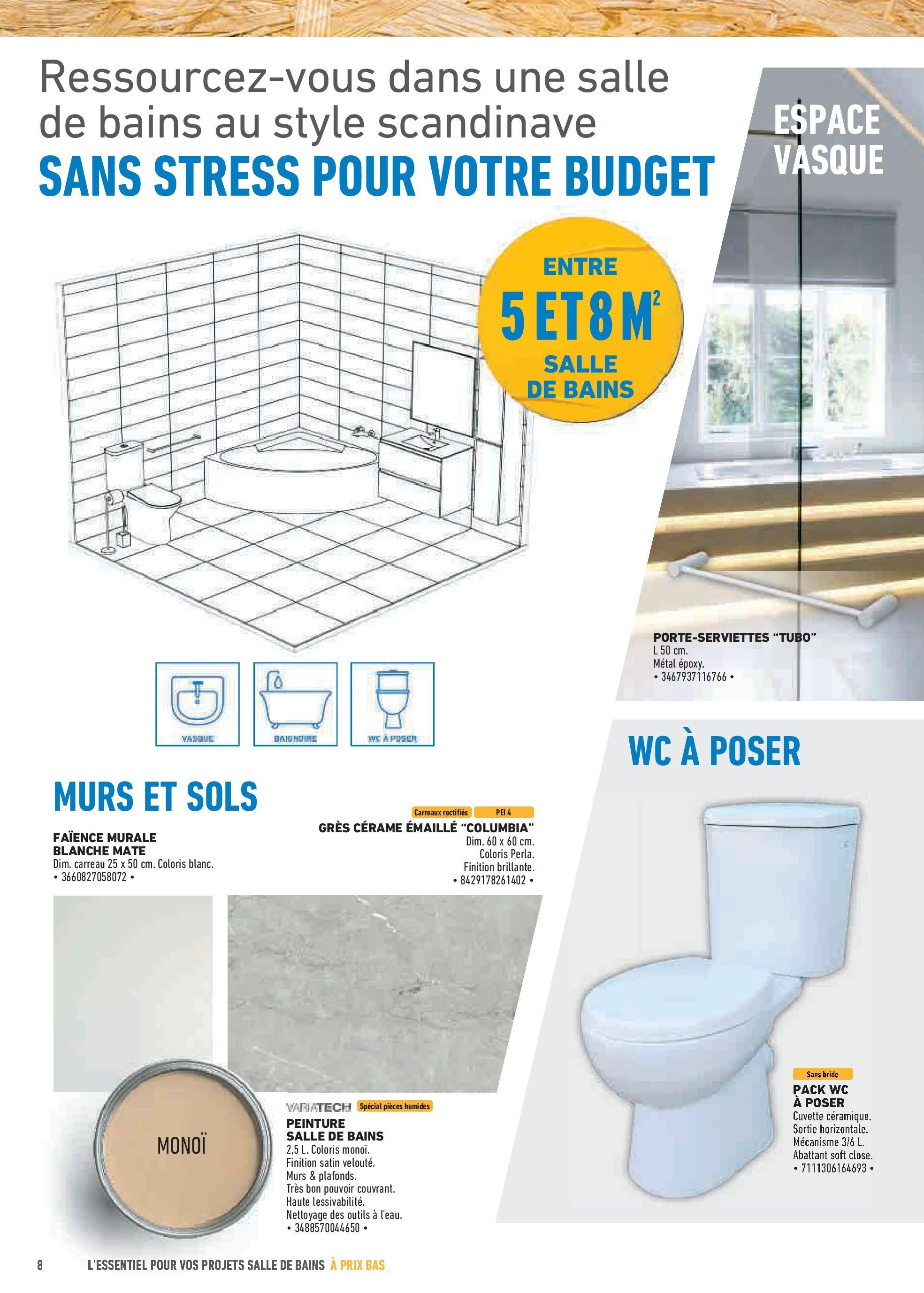 Brico Cash - Repensons votre salle de bains sans vous ruiner