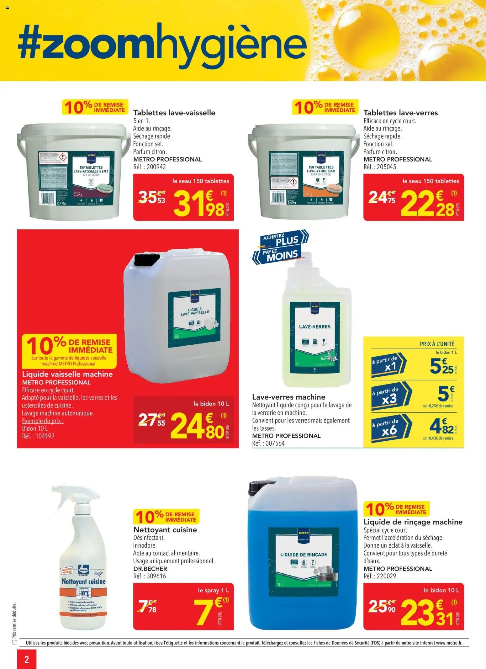 METRO catalogue