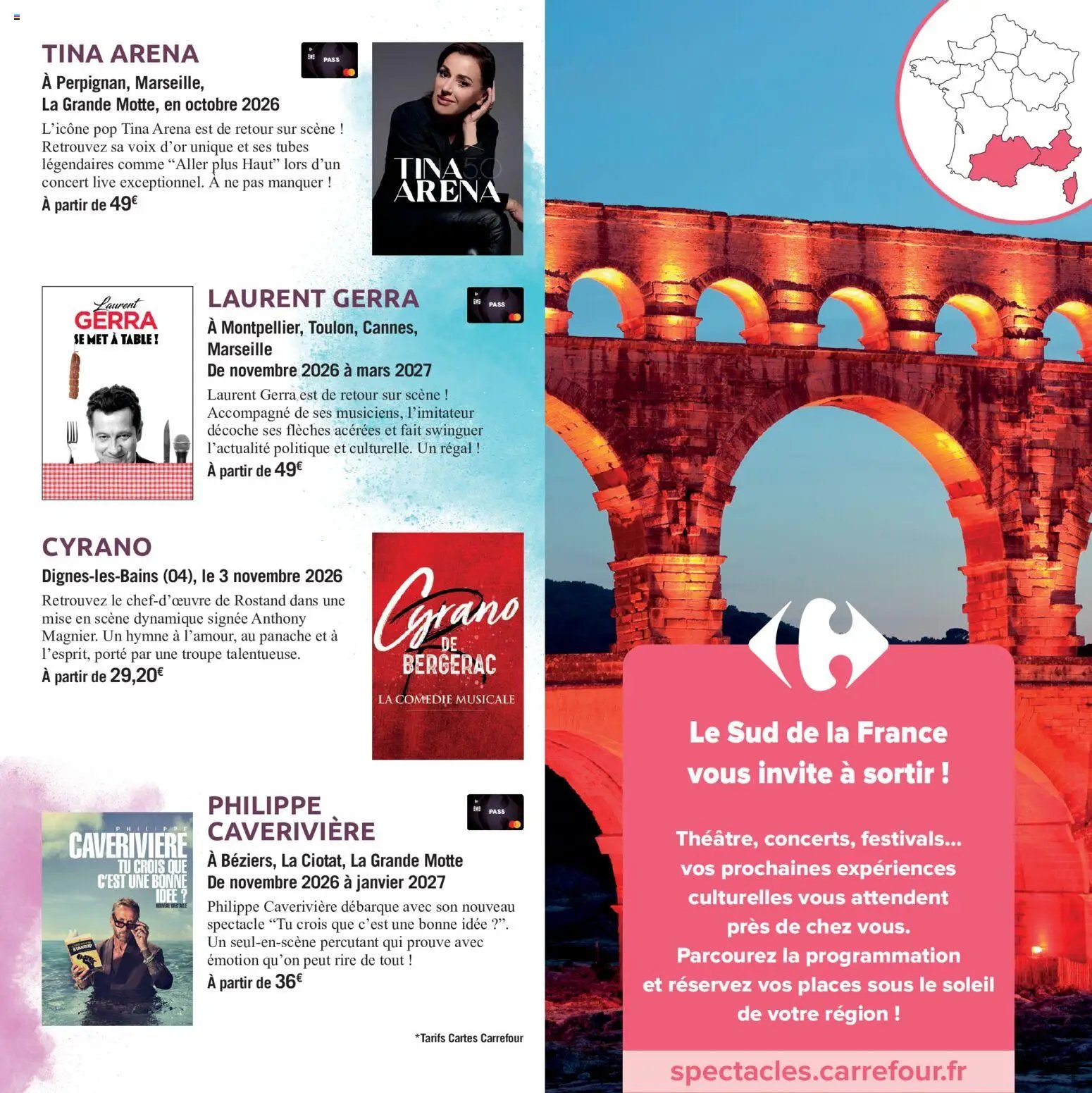 Carrefour Le book des sorties automne