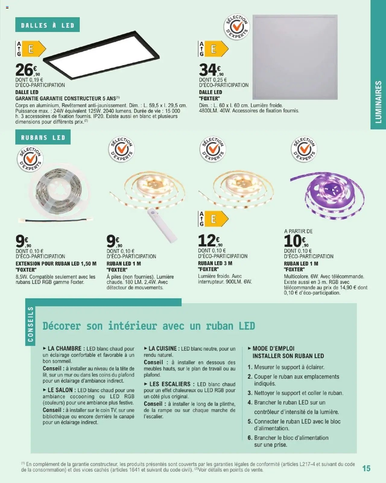 Brico E.Leclerc Guide décoriaton & luminaire