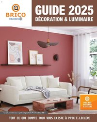 Brico E.Leclerc Guide décoriaton & luminaire