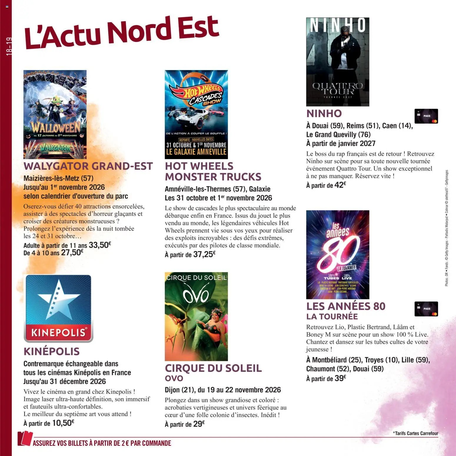 Carrefour Market Le book des sorties automne