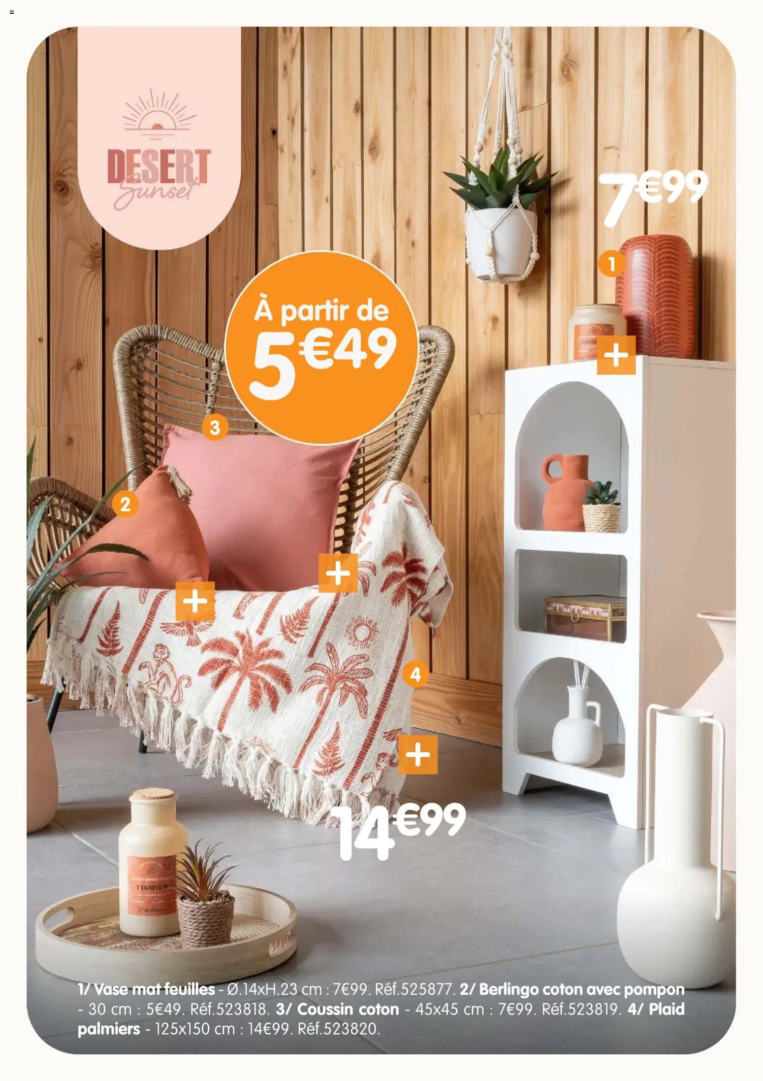 B&M - décoration printemps/été 2026