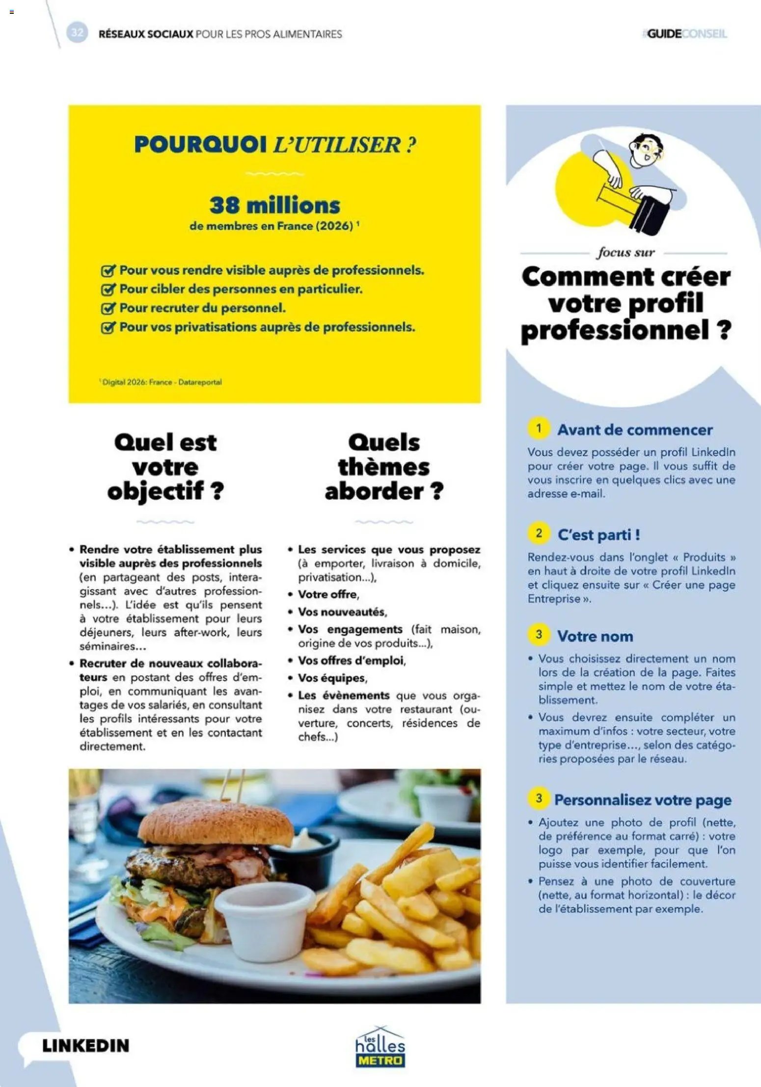 METRO - Réseaux sociaux pour les pros alimentaires
