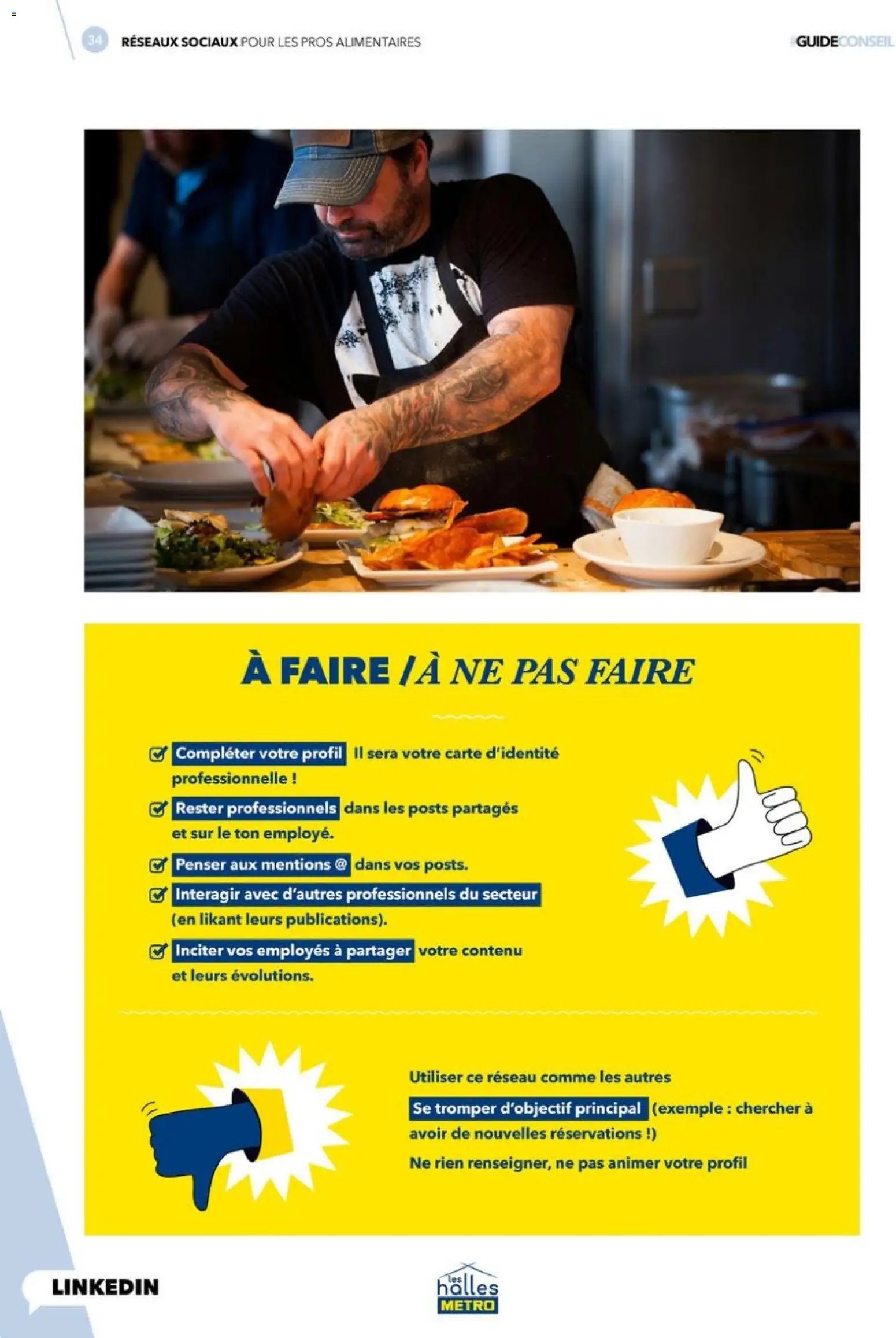 METRO - Réseaux sociaux pour les pros alimentaires