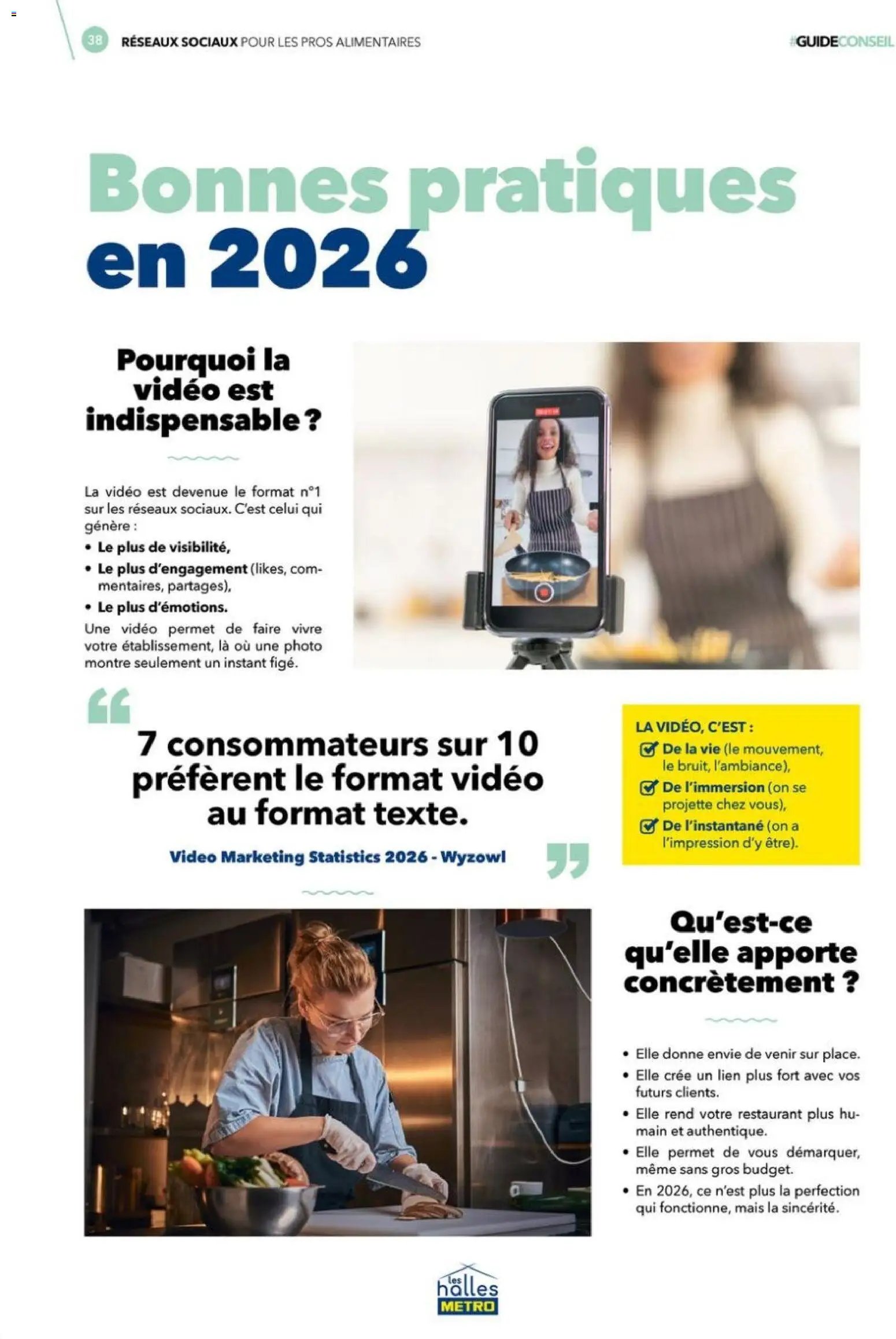 METRO - Réseaux sociaux pour les pros alimentaires