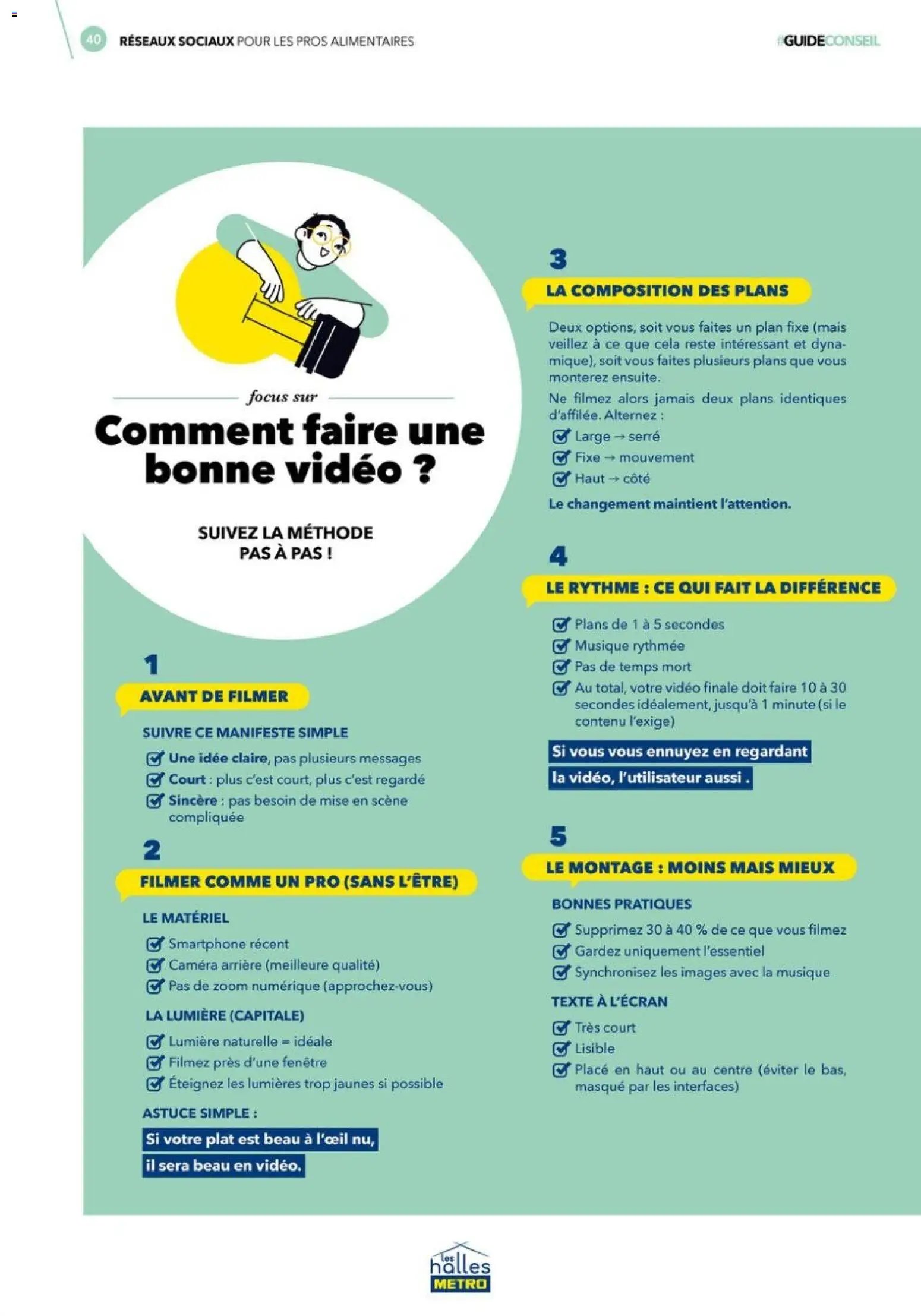 METRO - Réseaux sociaux pour les pros alimentaires