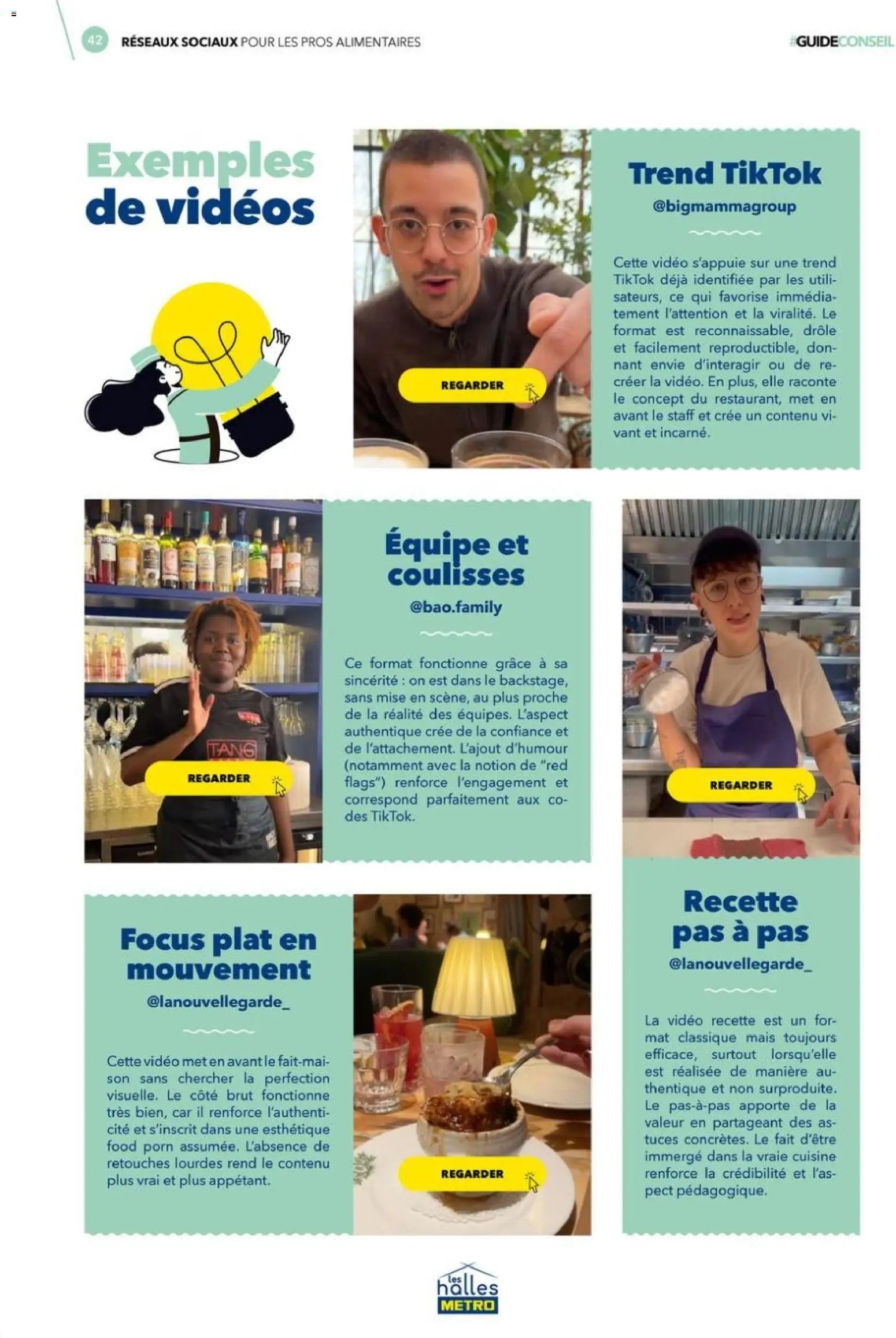 METRO - Réseaux sociaux pour les pros alimentaires