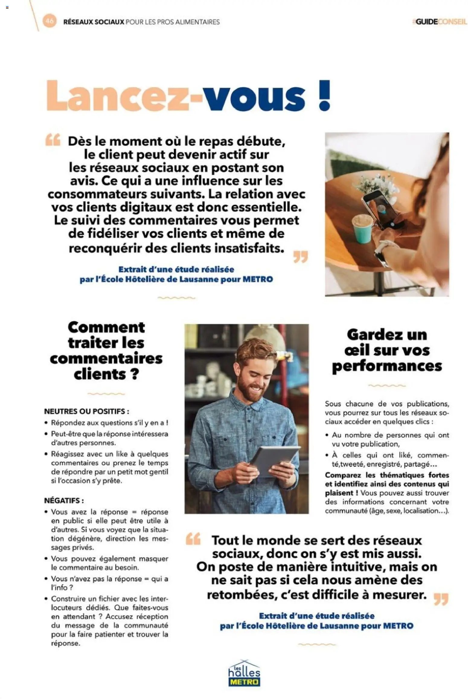 METRO - Réseaux sociaux pour les pros alimentaires