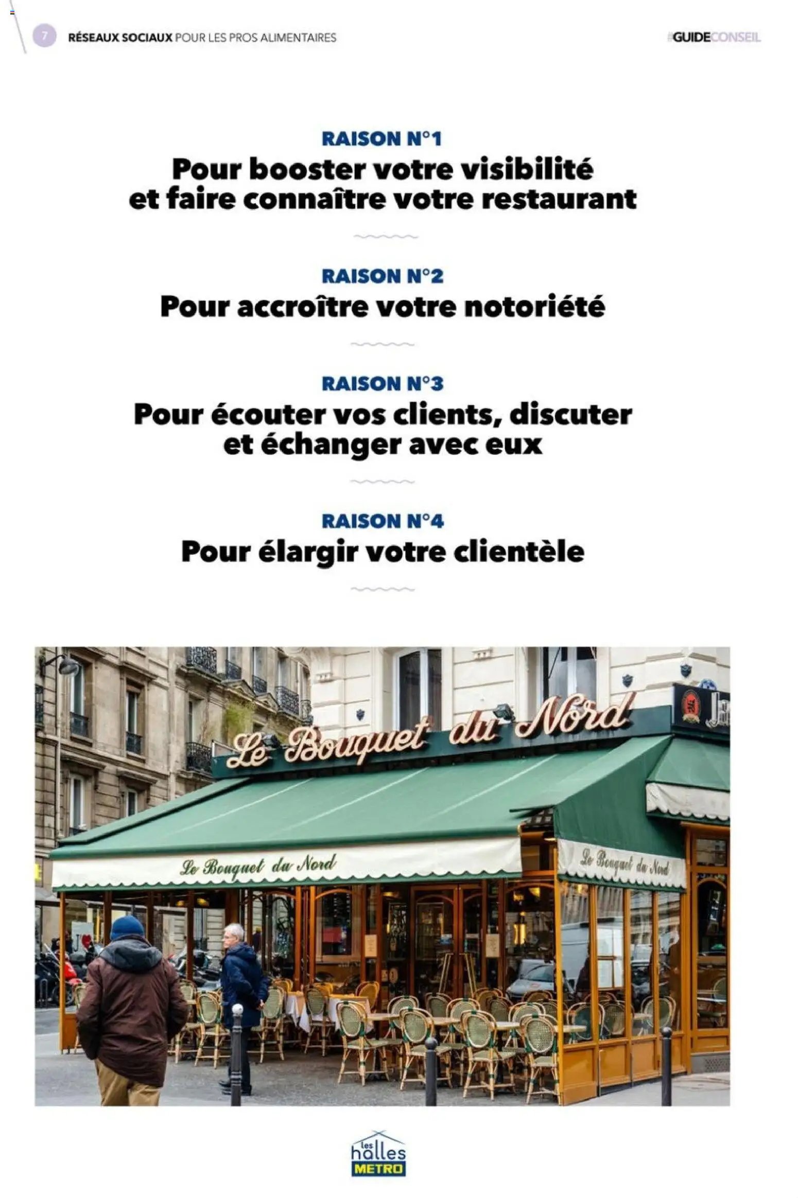 METRO - Réseaux sociaux pour les pros alimentaires