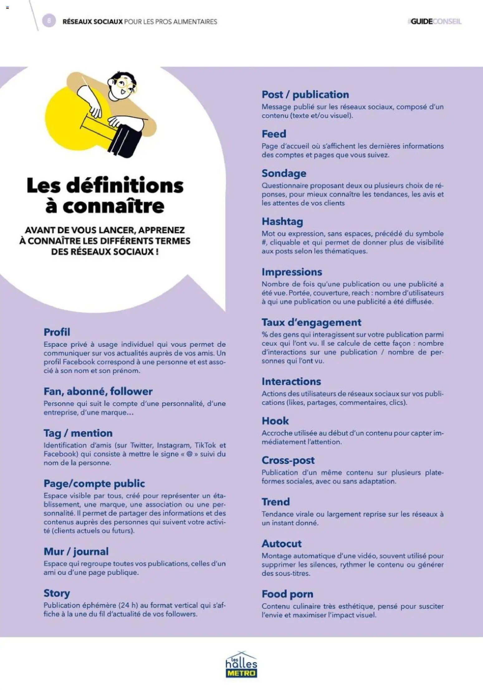 METRO - Réseaux sociaux pour les pros alimentaires