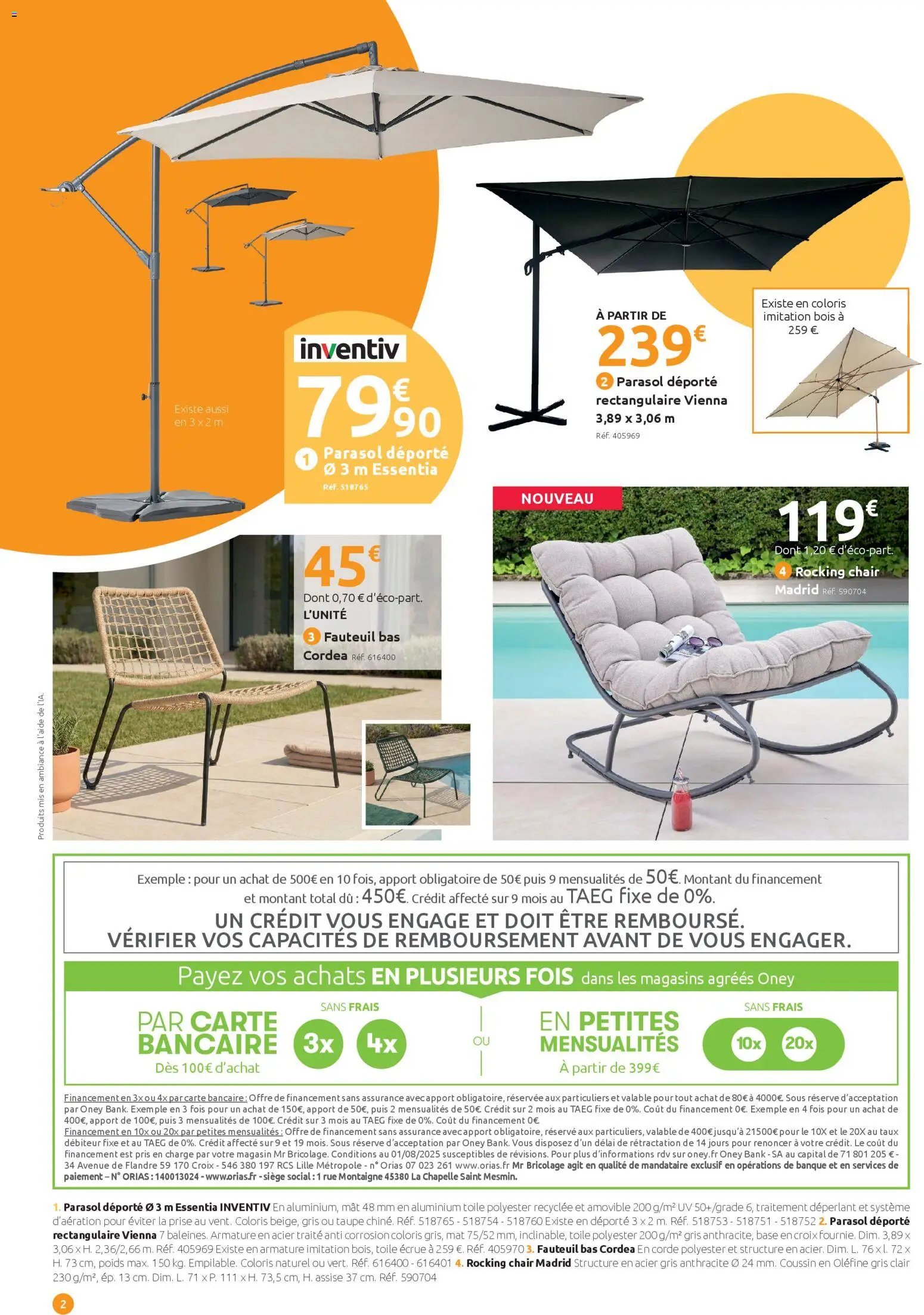 Mr. Bricolage catalogue