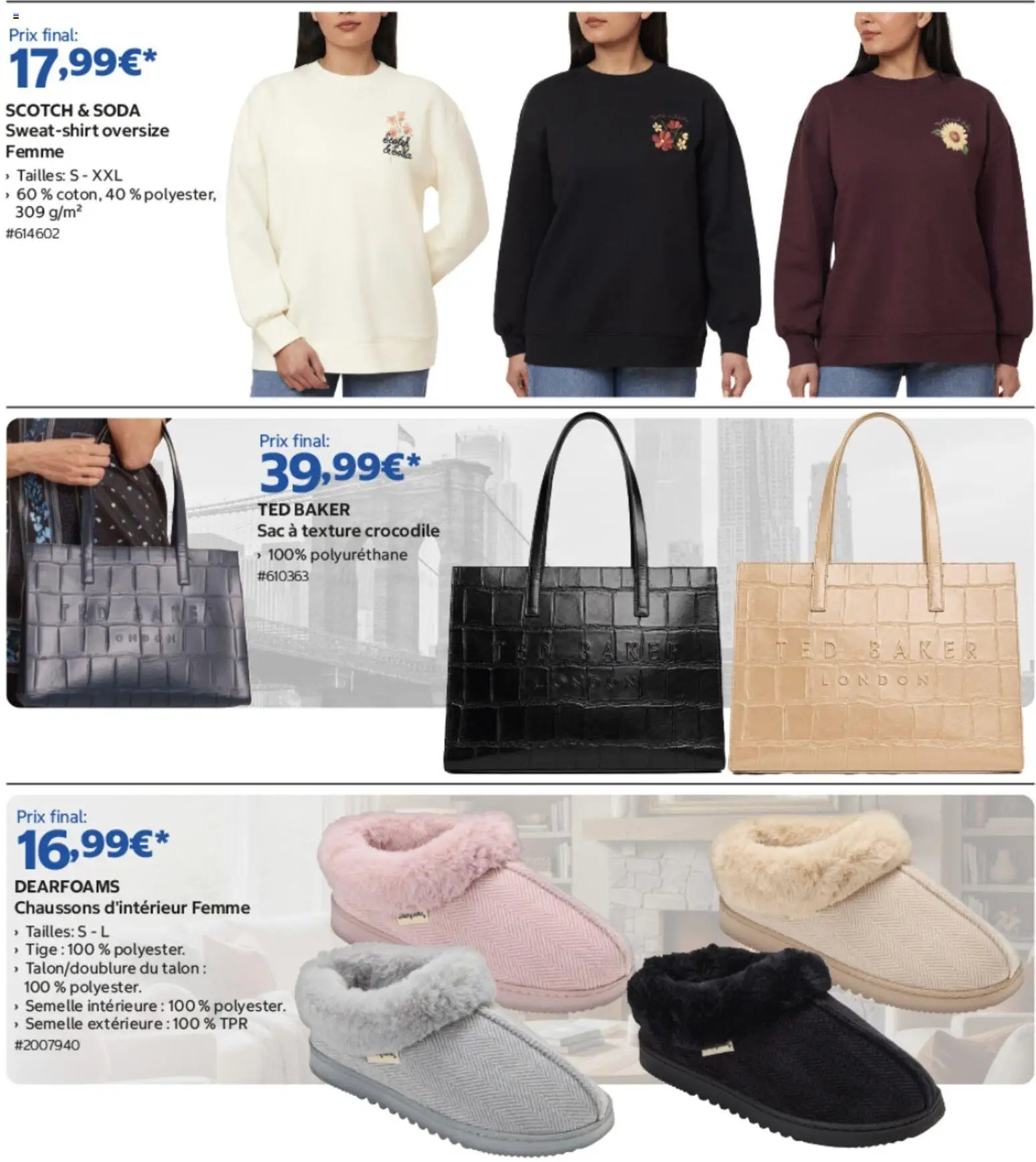 Costco Mode automne : femmes, hommes et enfants
