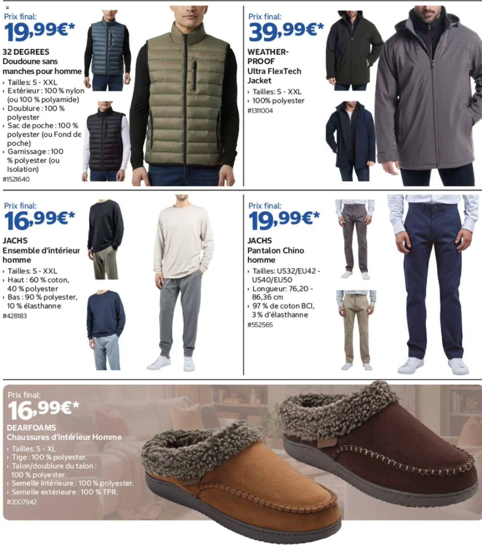 Costco Mode automne : femmes, hommes et enfants