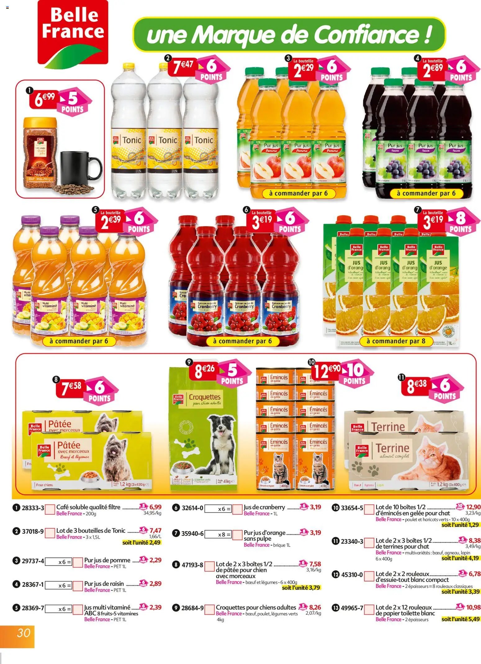 Maximo catalogue epicerie