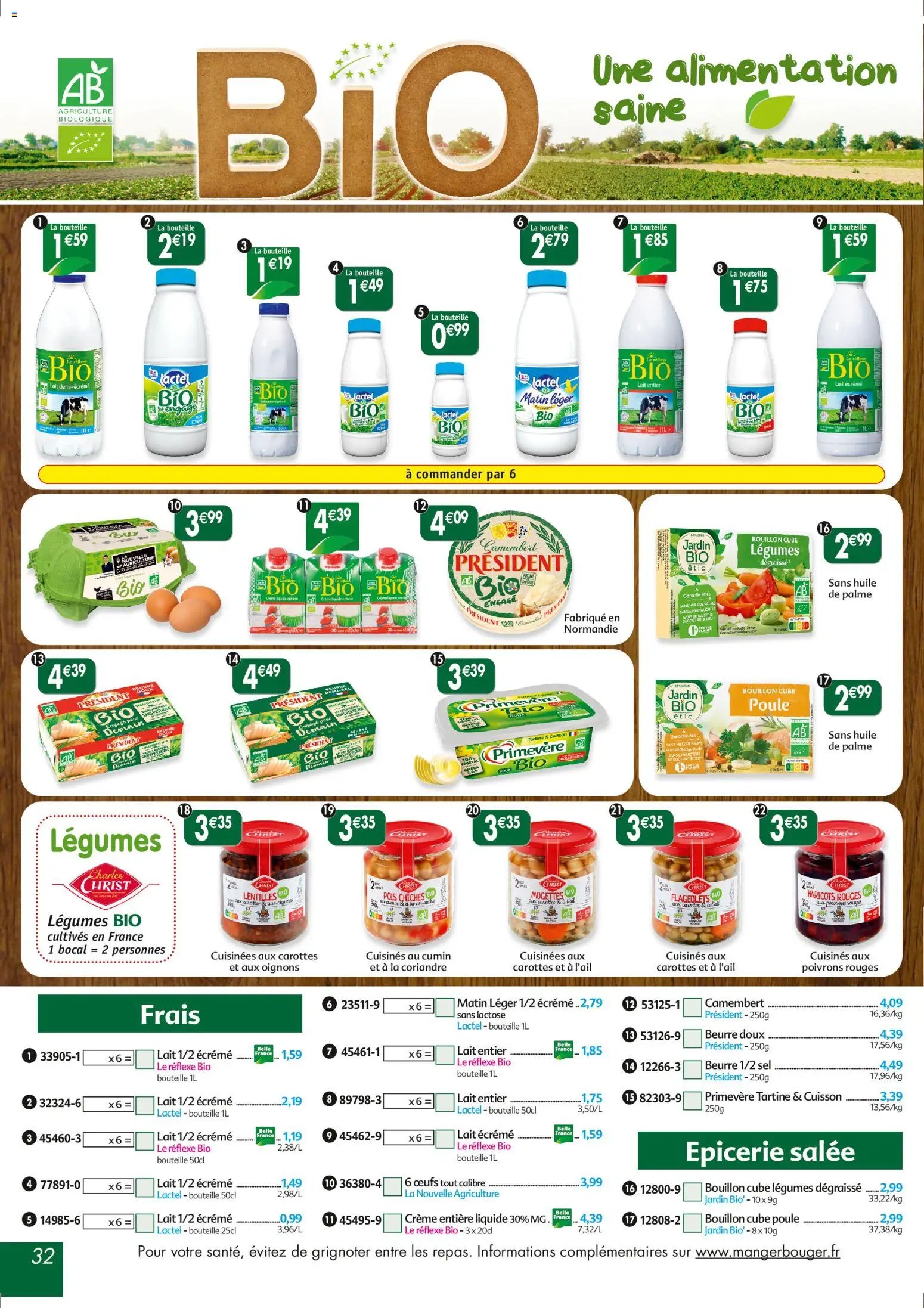 Maximo catalogue epicerie