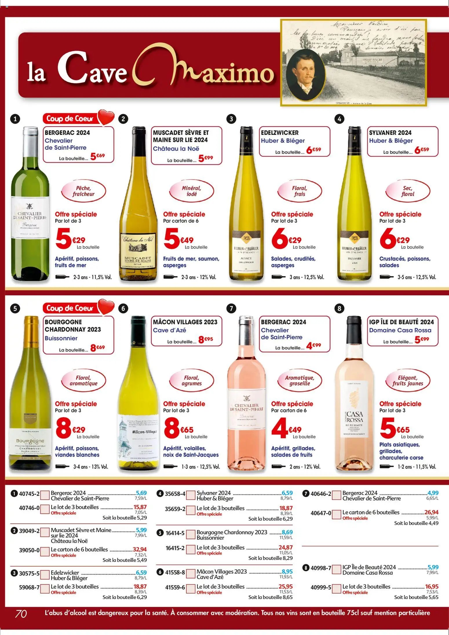 Maximo catalogue epicerie