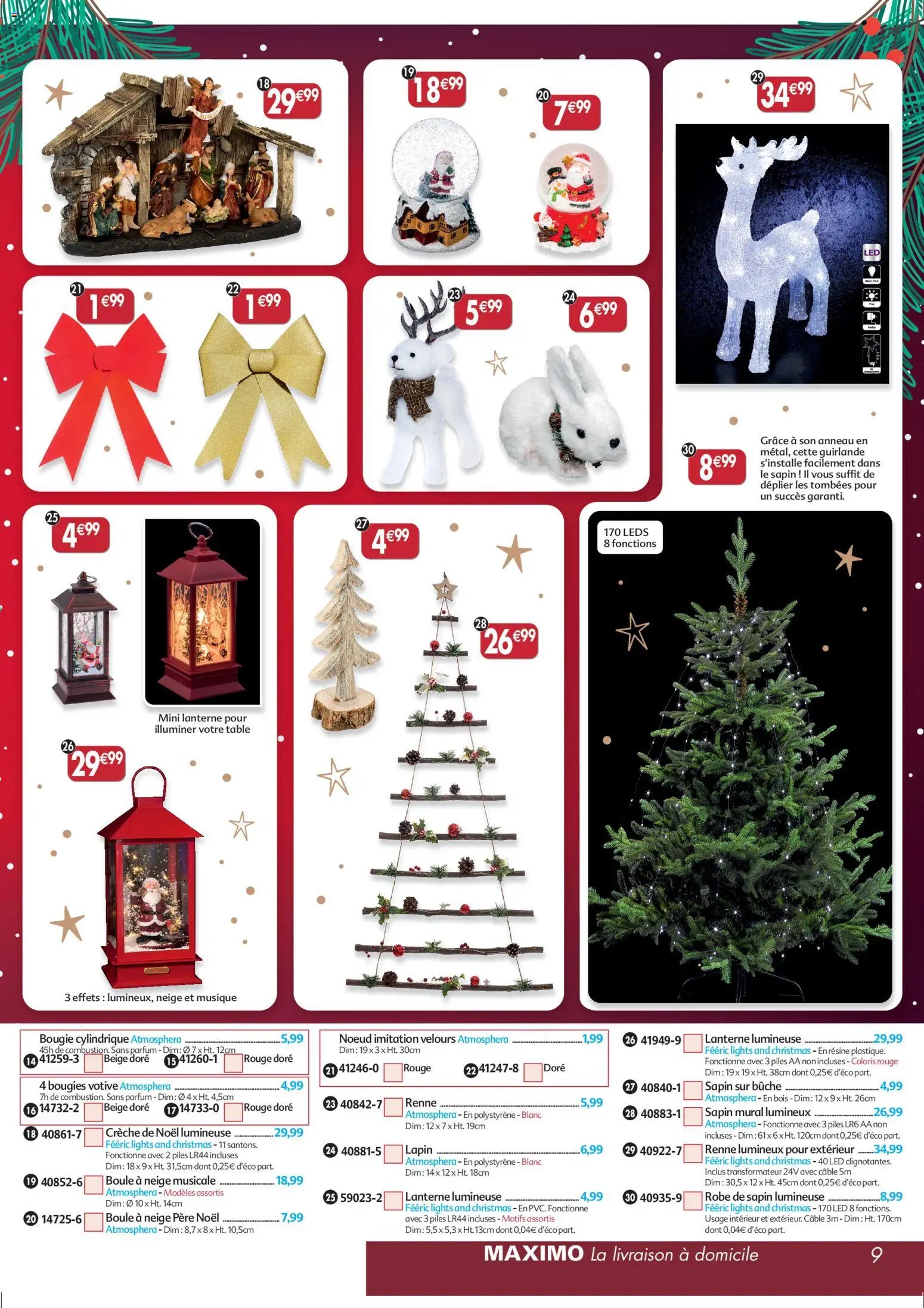 Maximo catalogue epicerie