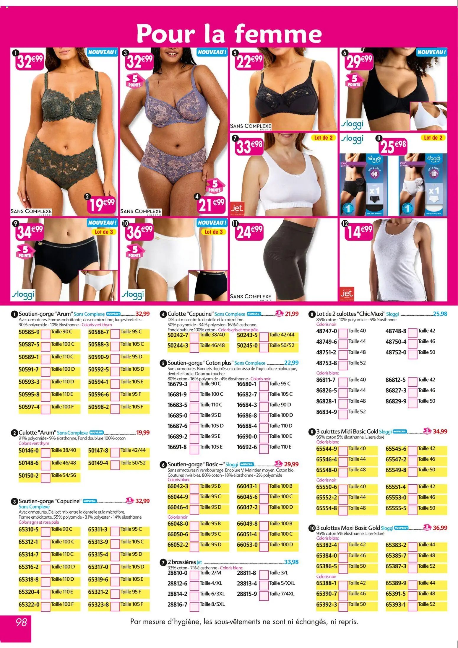 Maximo catalogue epicerie