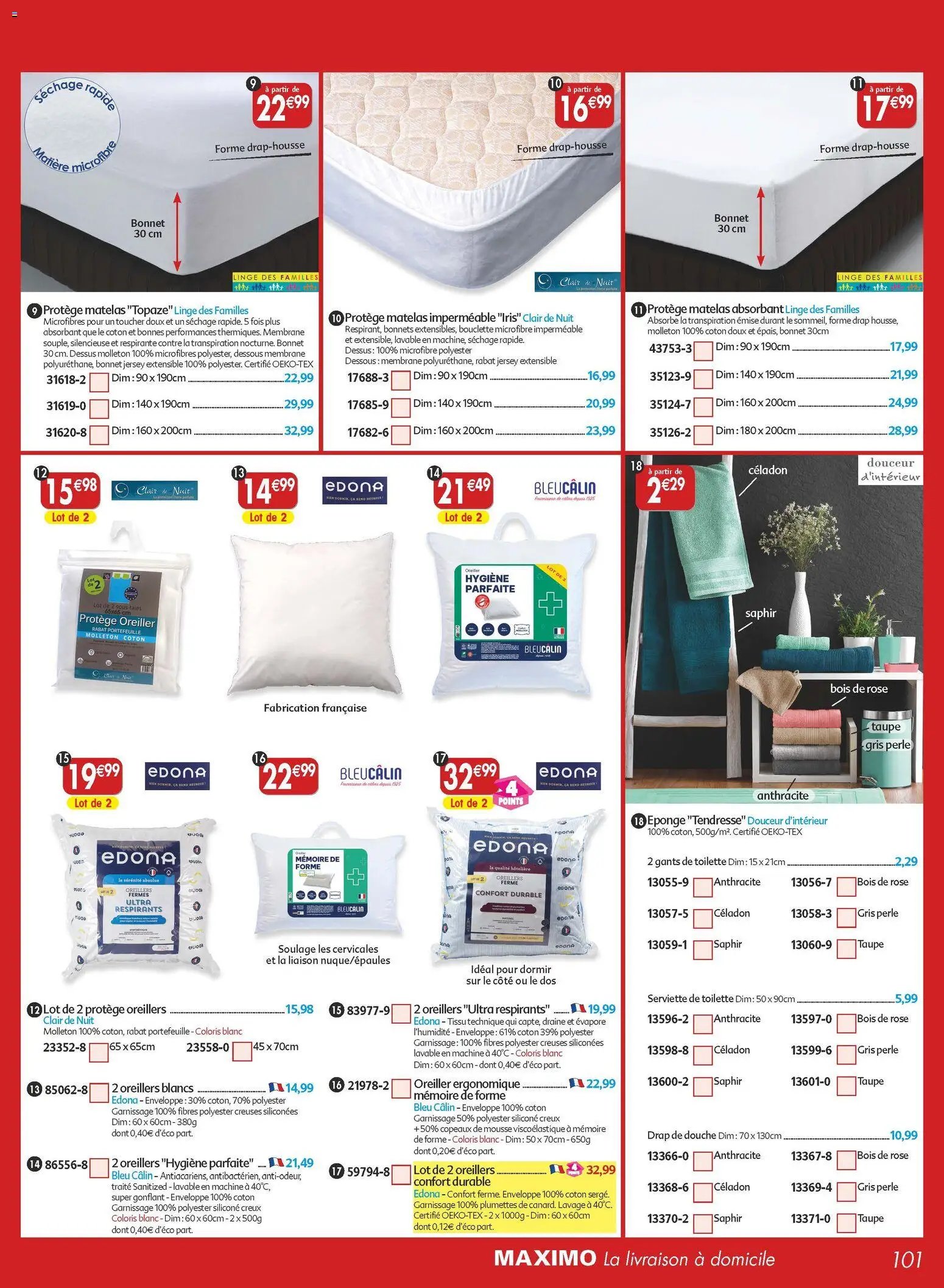 Maximo catalogue epicerie (2025-11-21 - 2025-12-23)