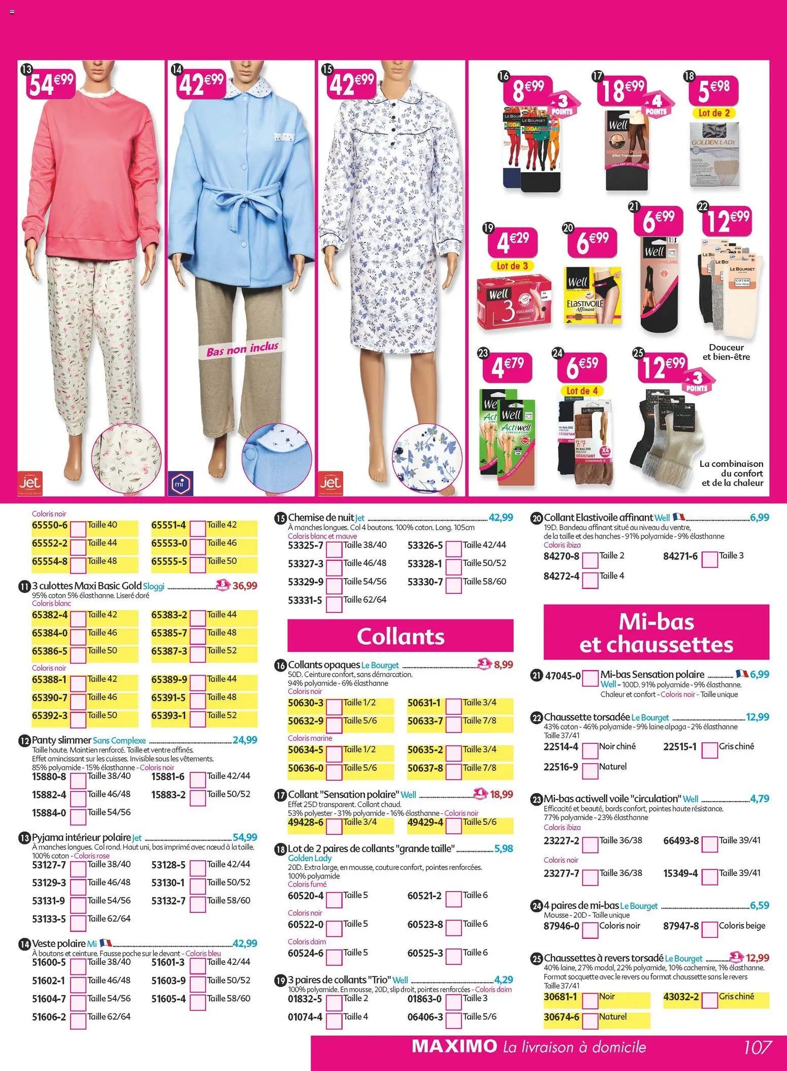 Maximo catalogue epicerie (2025-11-21 - 2025-12-23)