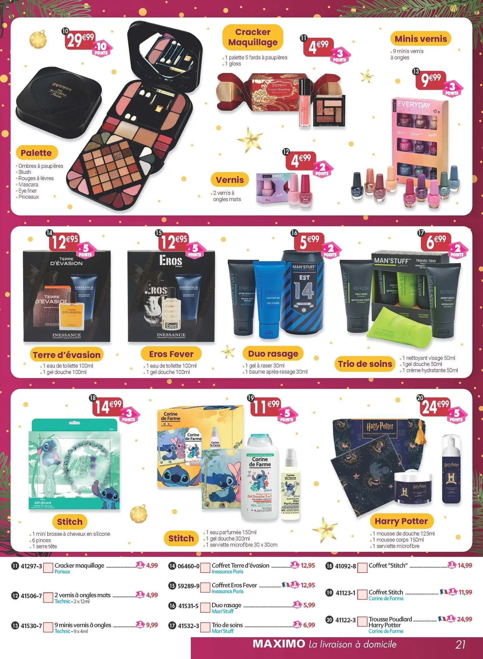 Maximo catalogue epicerie (2025-11-21 - 2025-12-23)