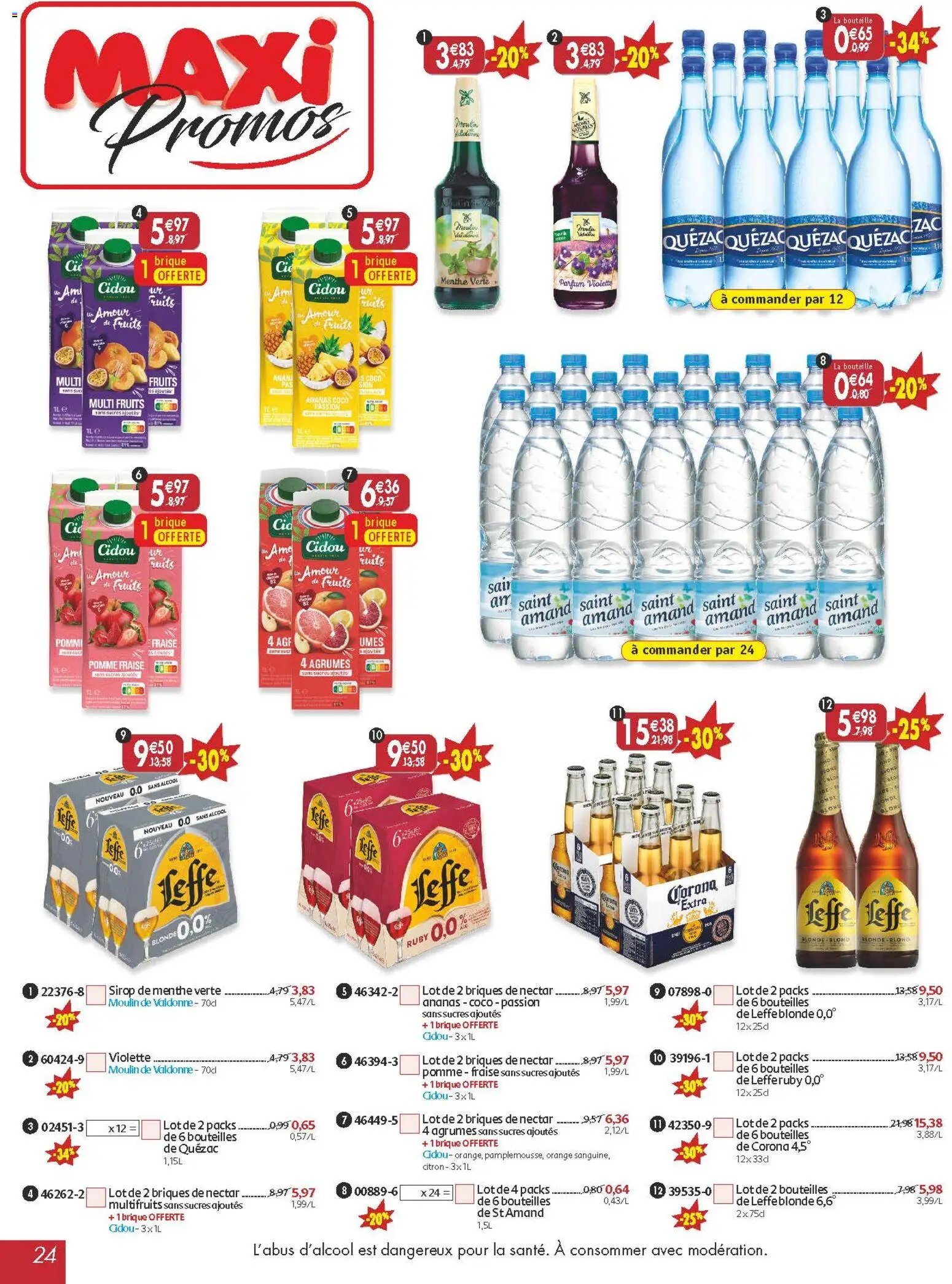 Maximo catalogue epicerie (2025-11-21 - 2025-12-23)