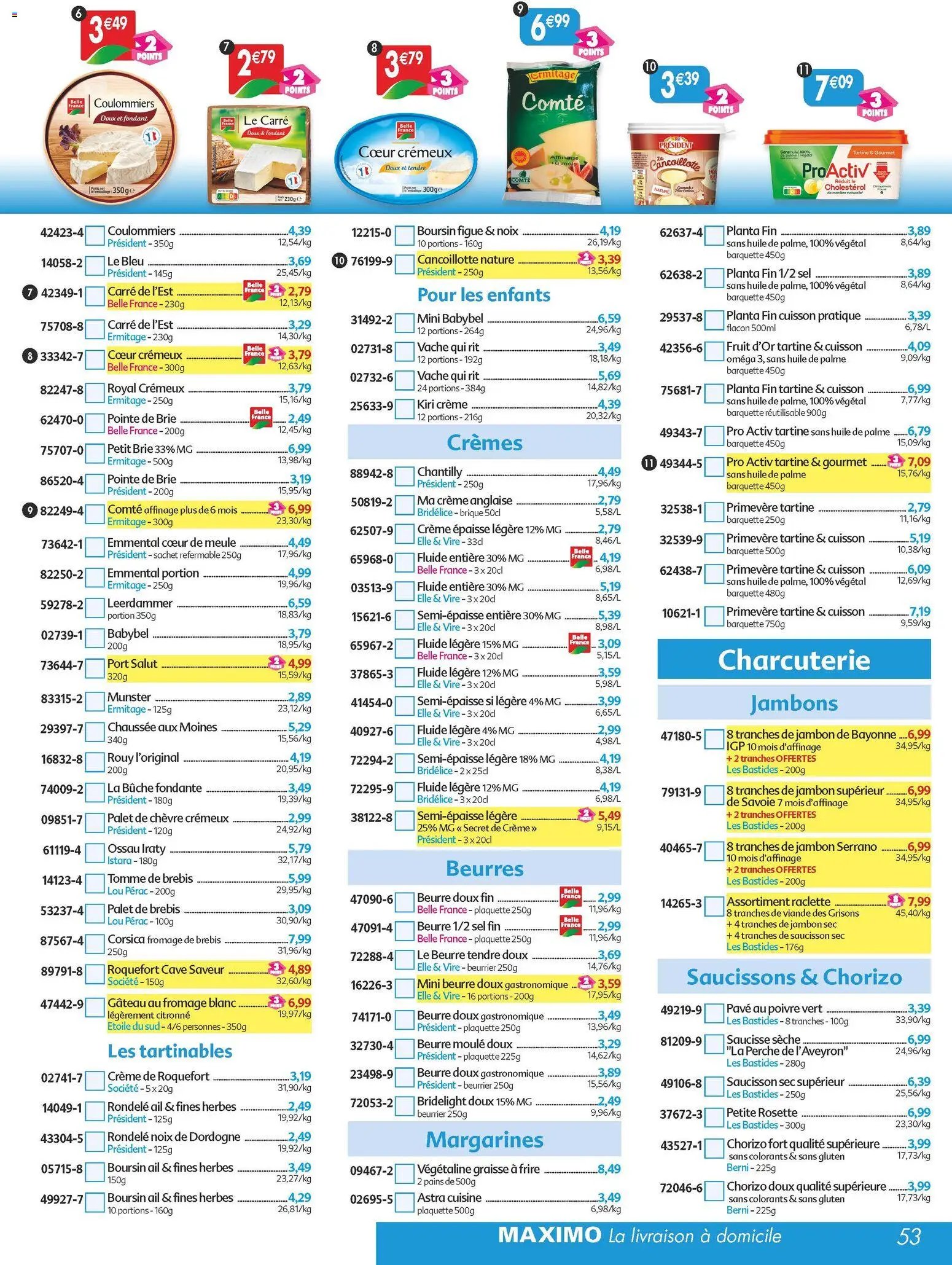 Maximo catalogue epicerie (2025-11-21 - 2025-12-23)