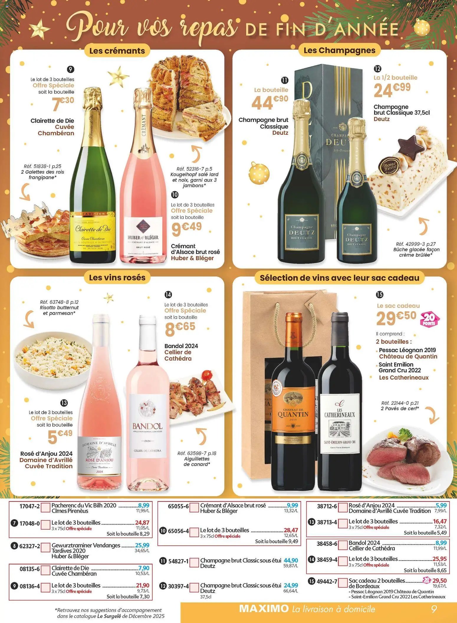 Maximo catalogue epicerie (2025-11-21 - 2025-12-23)