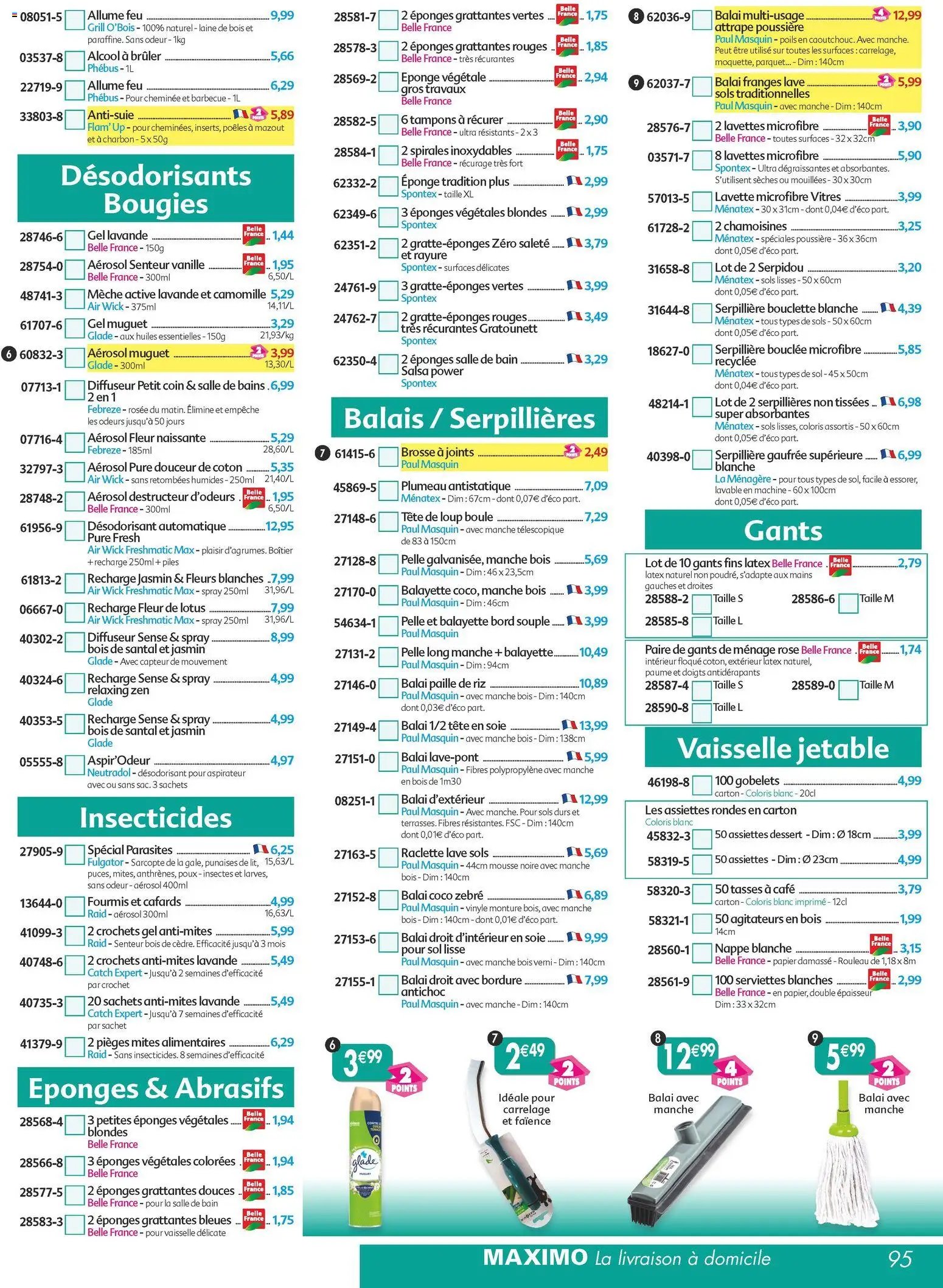 Maximo catalogue epicerie (2025-11-21 - 2025-12-23)