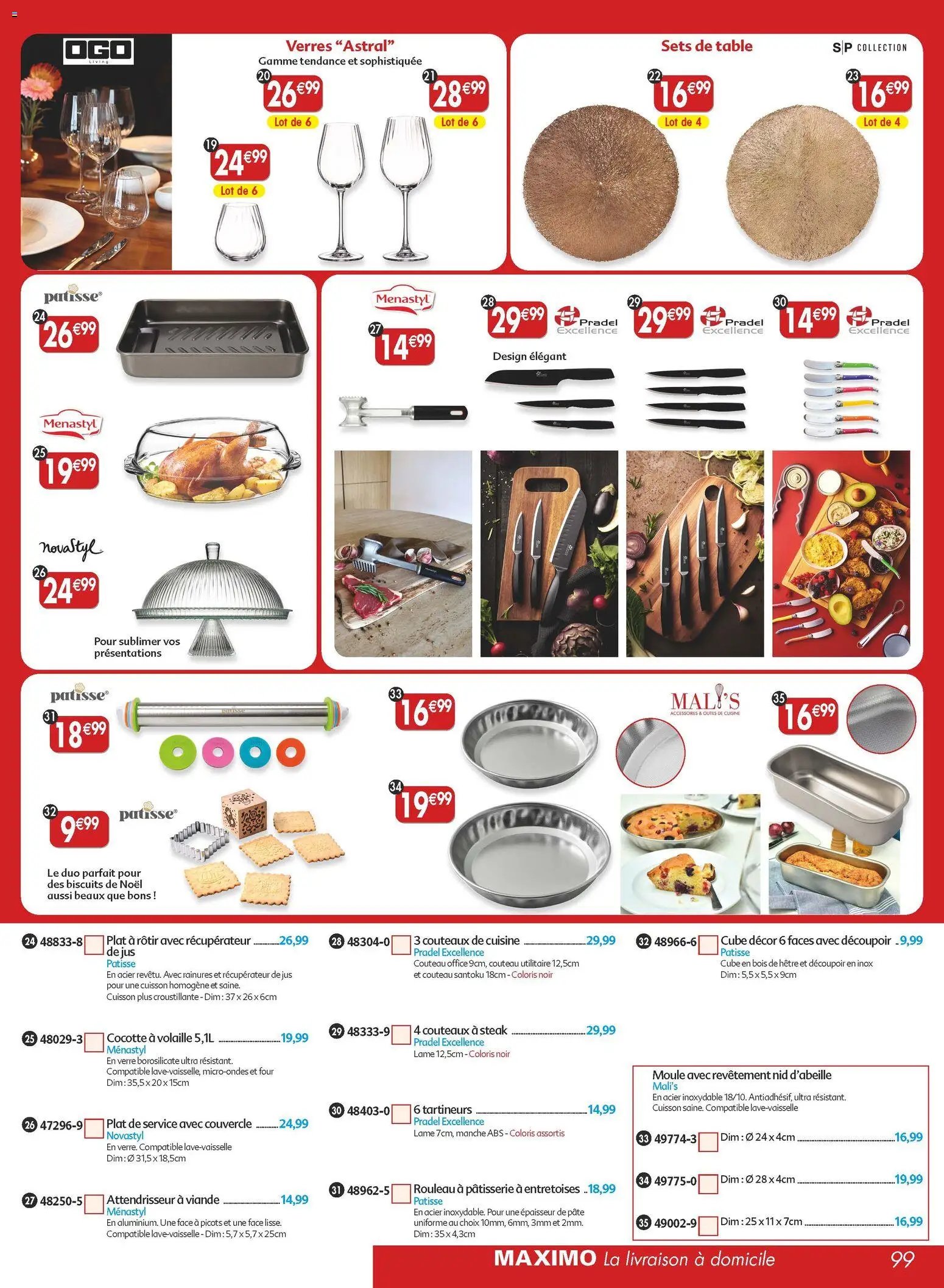 Maximo catalogue epicerie (2025-11-21 - 2025-12-23)