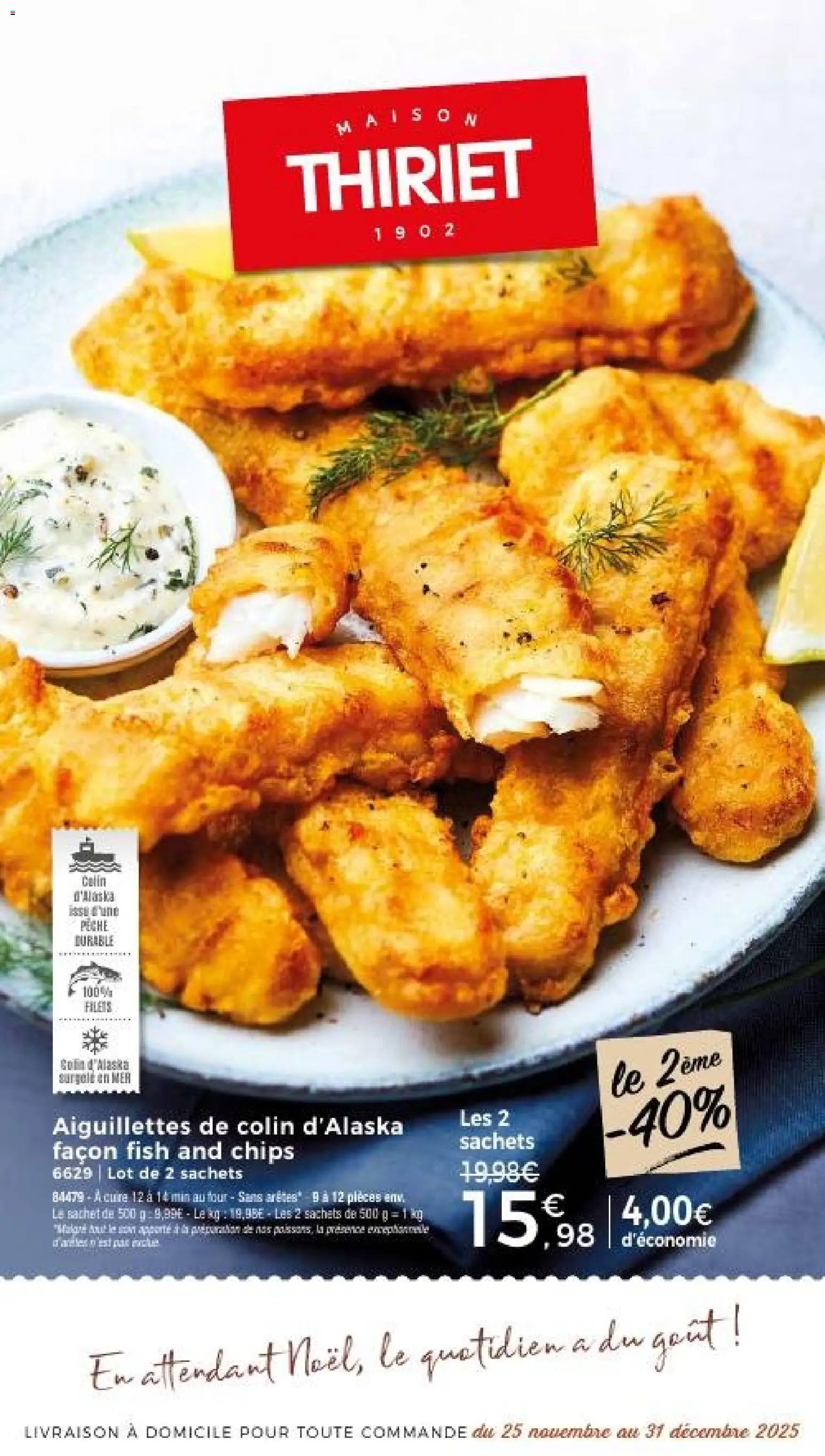 Thiriet Catalogue livraison à domicile  (2025-11-25 - 2025-12-31)