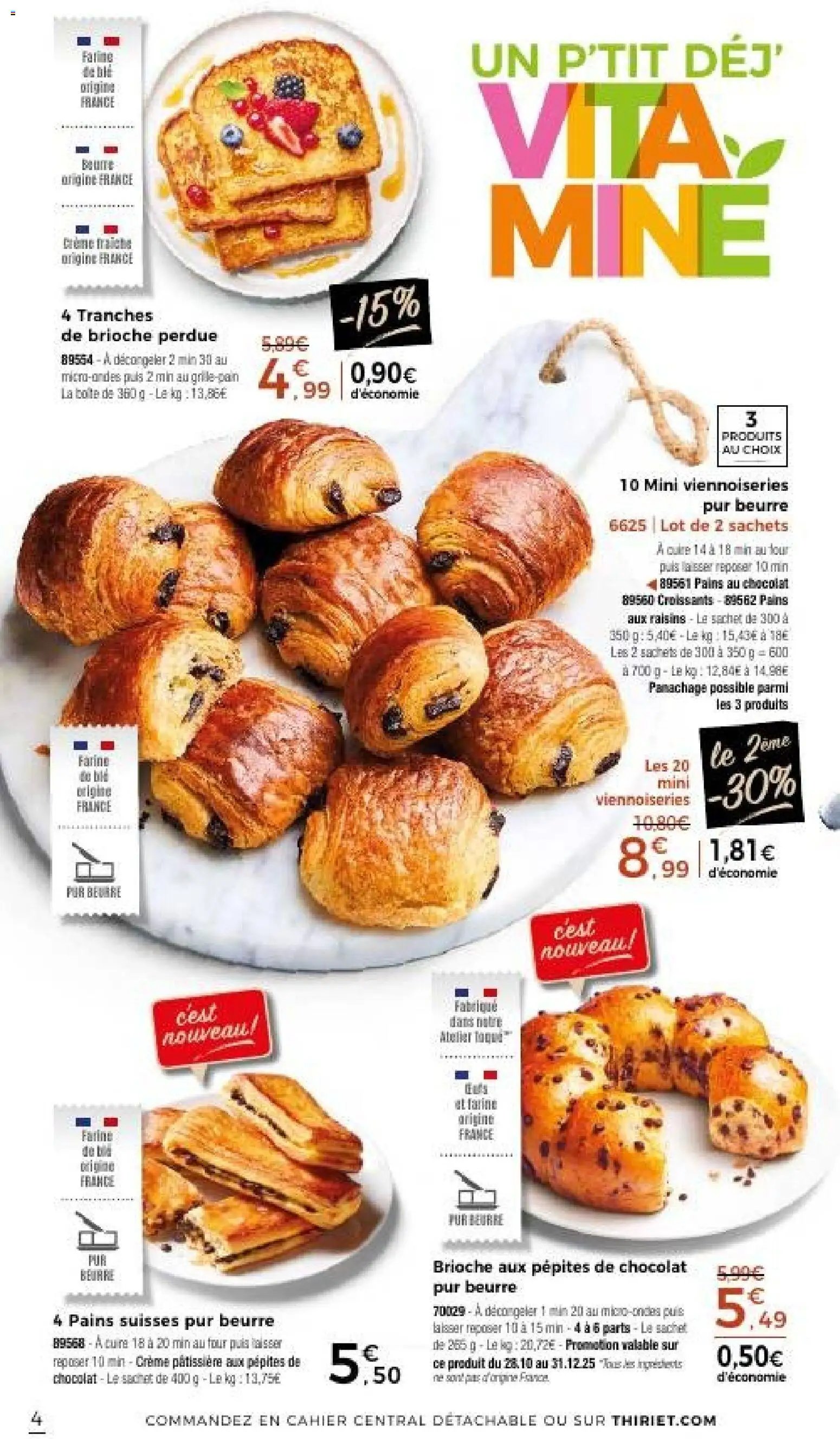 Thiriet Catalogue livraison à domicile  (2025-11-25 - 2025-12-31)