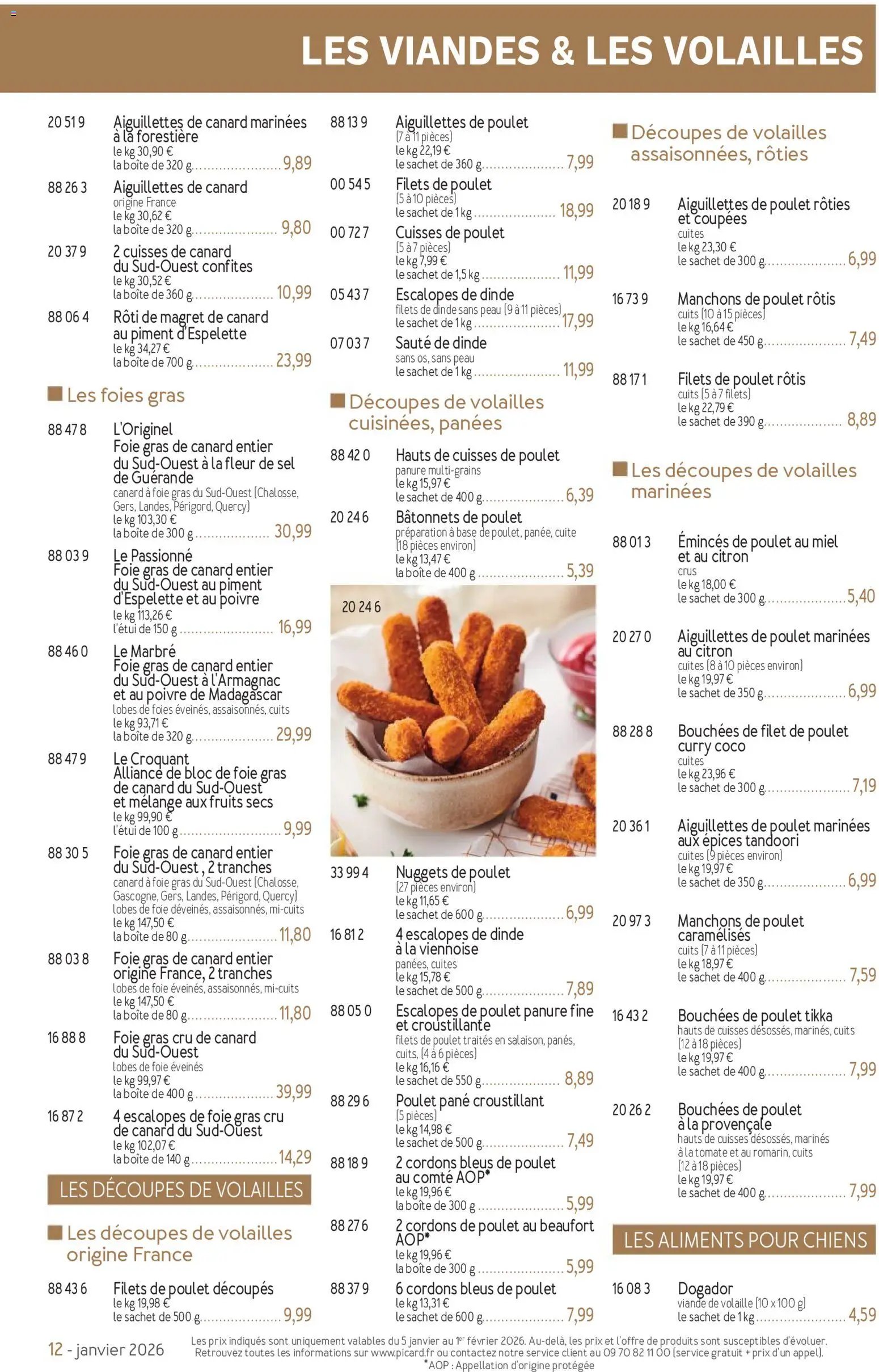 Picard catalogue (2026-01-05 - 2026-04-05)