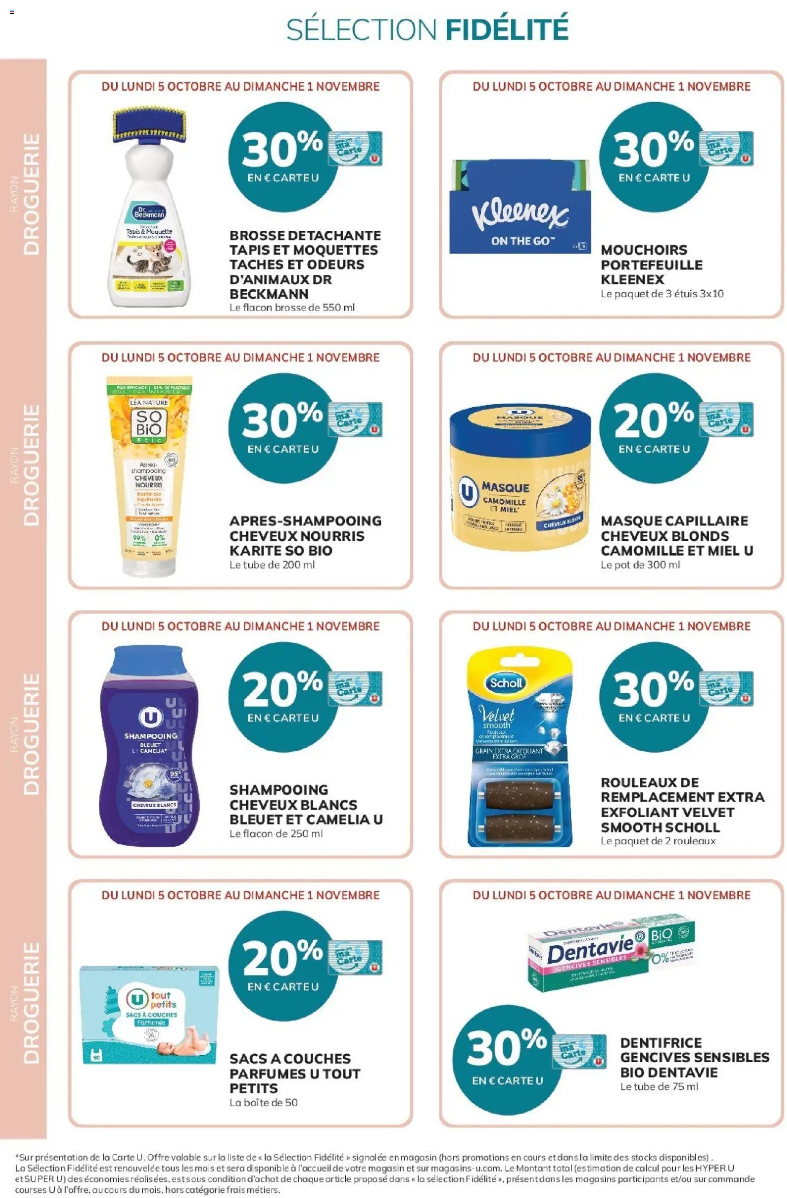 Hyper U - Ma sélection Carte U Octobre